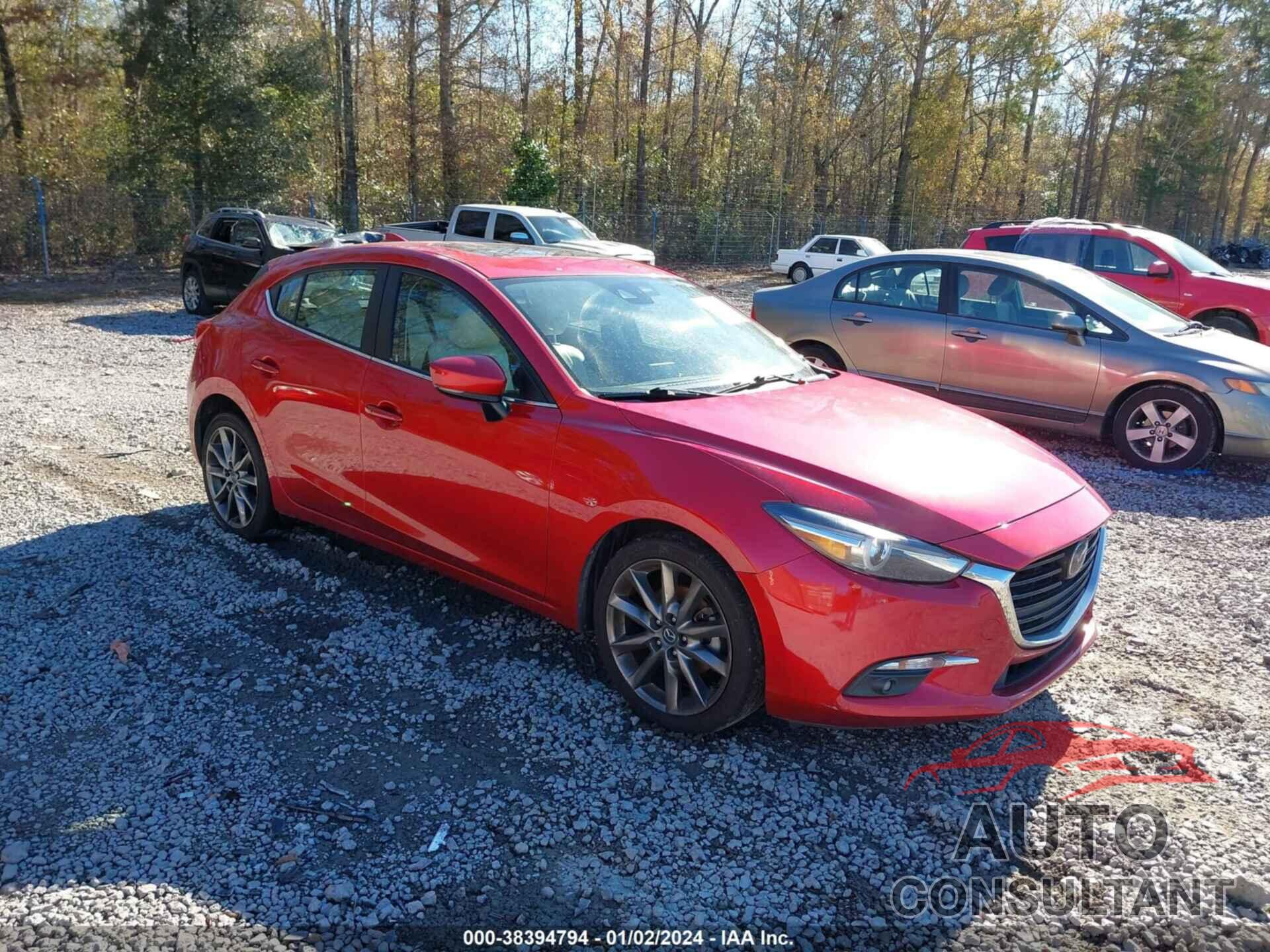 MAZDA 3 2018 - 3MZBN1M36JM188569