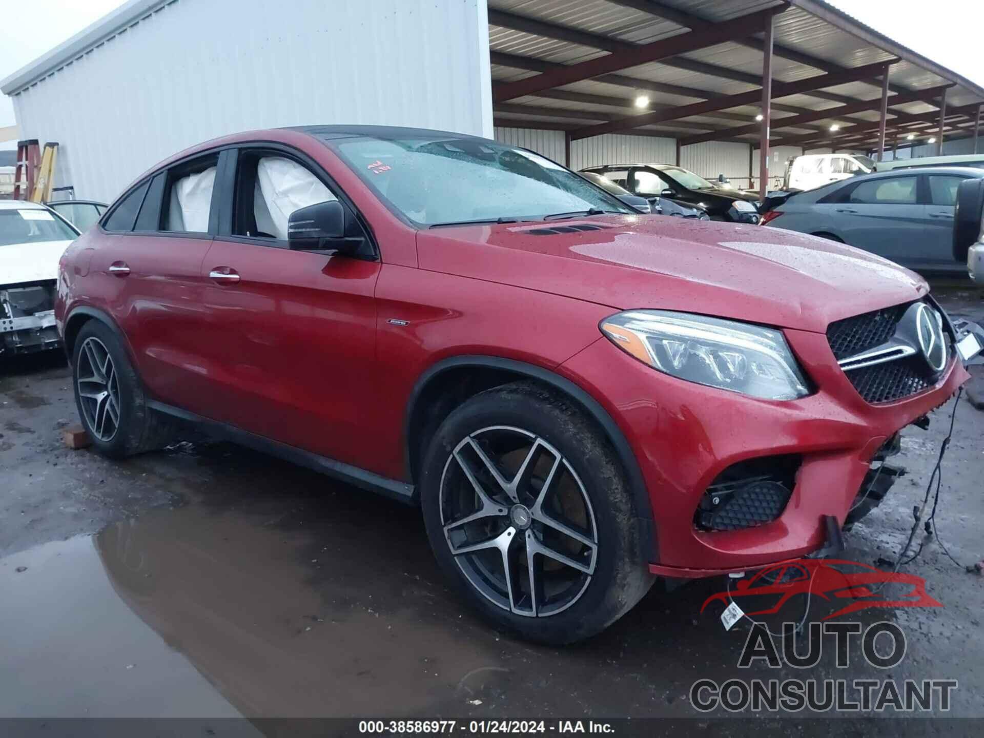 MERCEDES-BENZ GLE 450 AMG COUPE 2016 - 4JGED6EB8GA022223