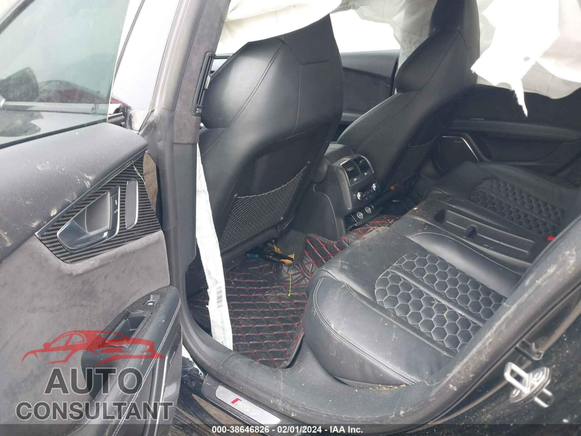 AUDI RS7 2016 - WUAW2AFC6GN903376