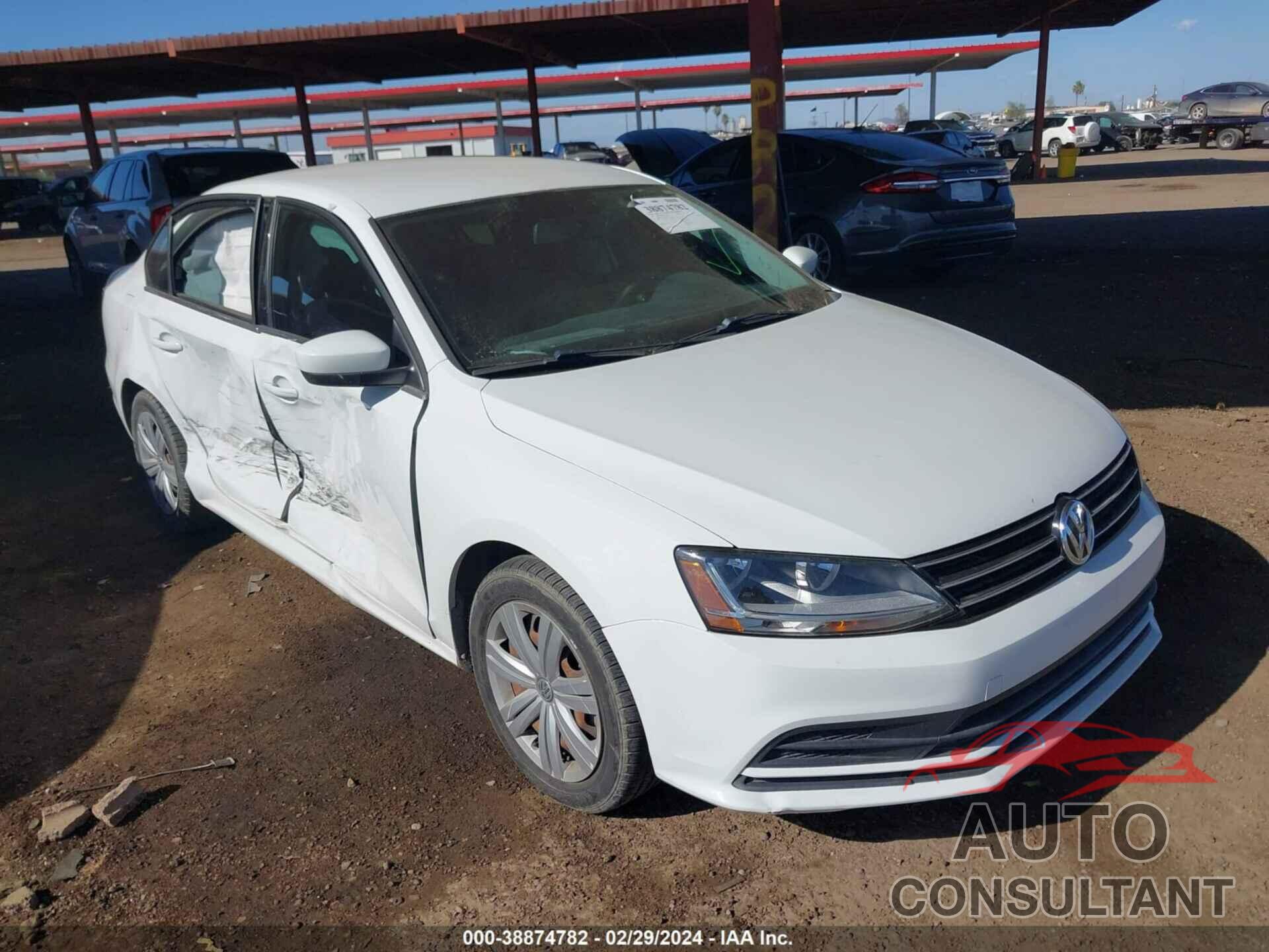 VOLKSWAGEN JETTA 2017 - 3VW2B7AJ3HM351333