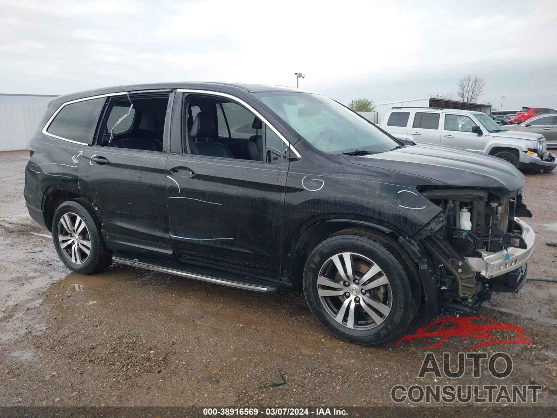 HONDA PILOT 2016 - 5FNYF5H53GB027090