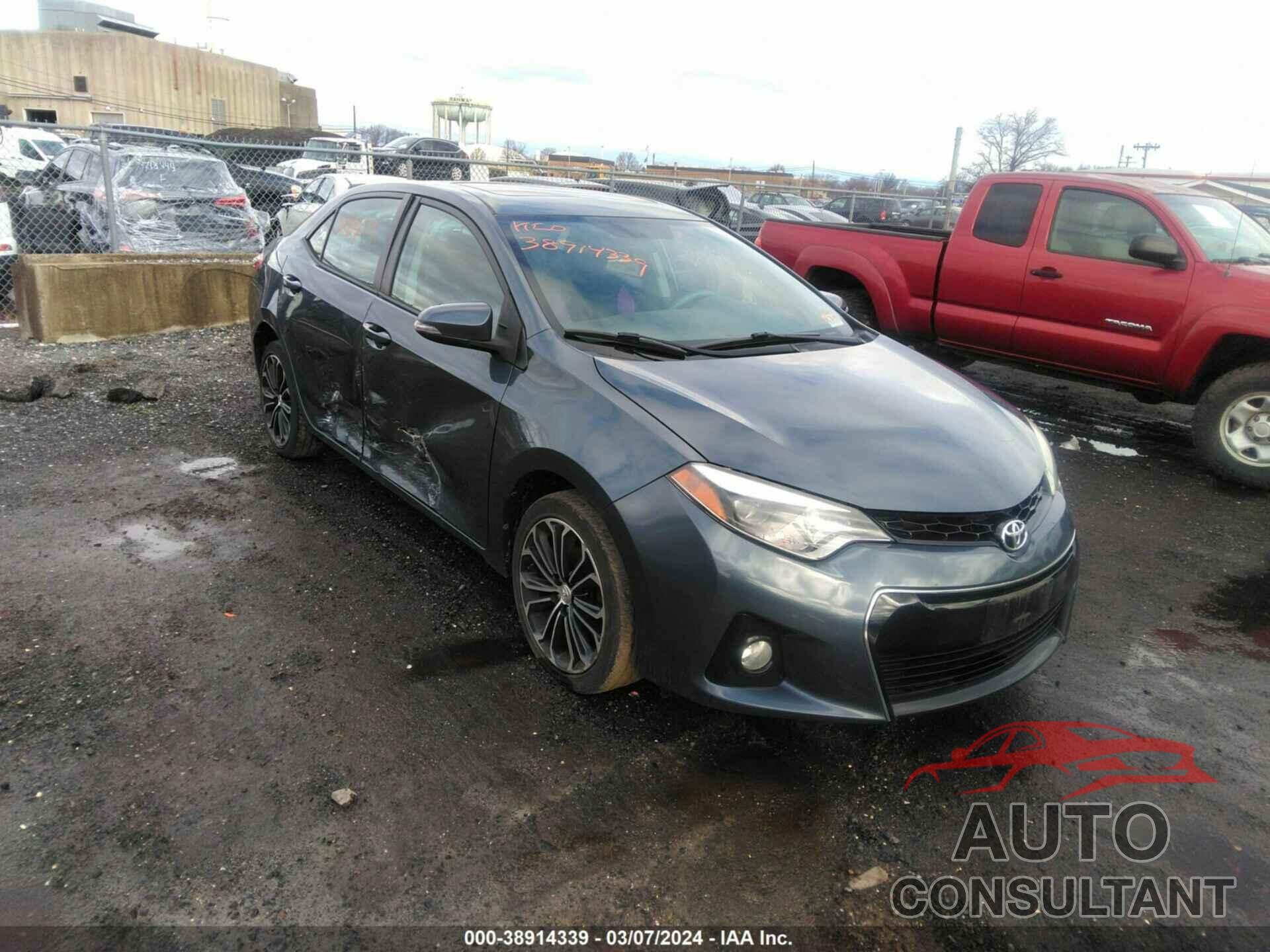 TOYOTA COROLLA 2016 - 2T1BURHE6GC510466