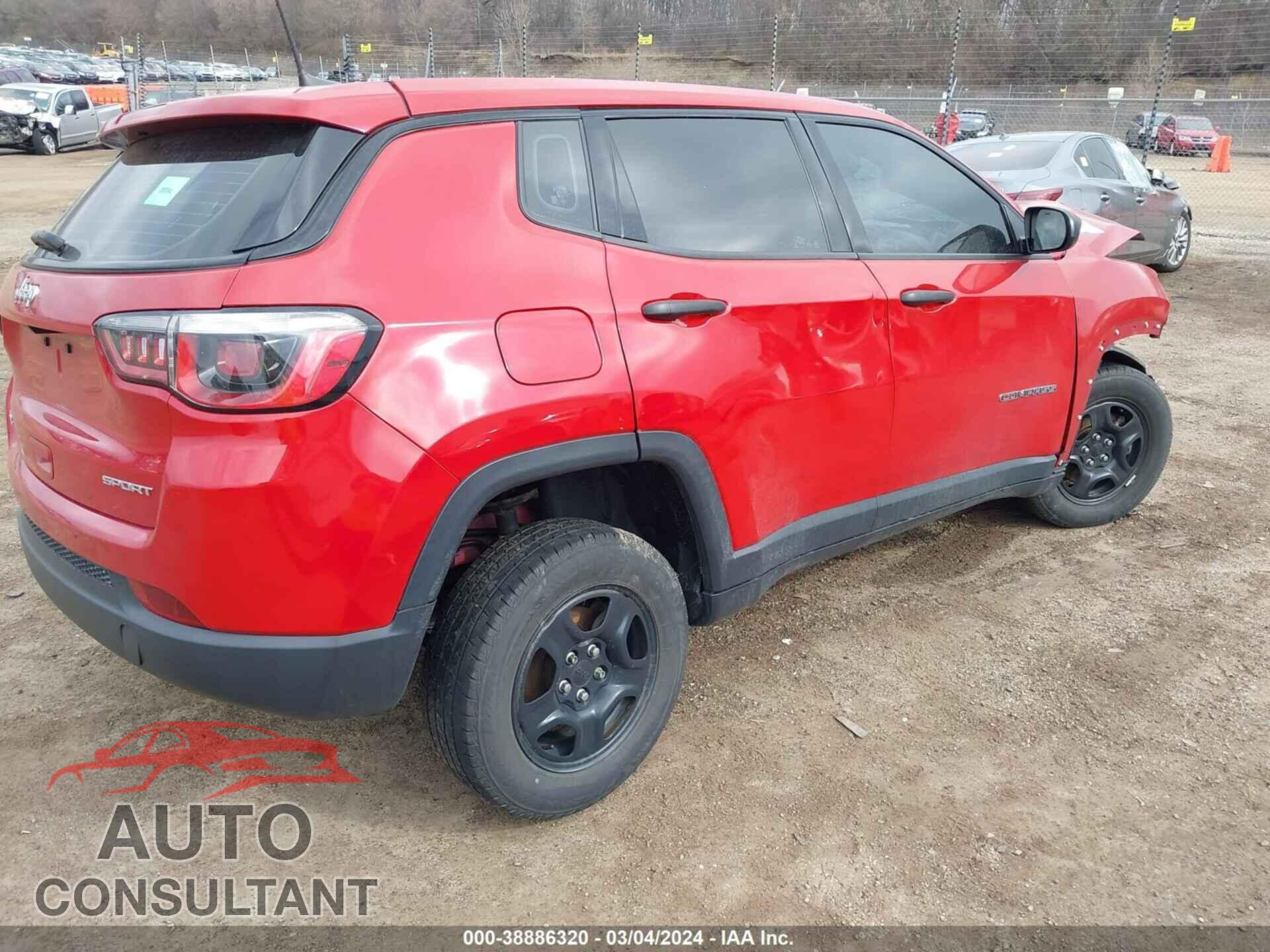 JEEP COMPASS 2019 - 3C4NJDAB3KT802784