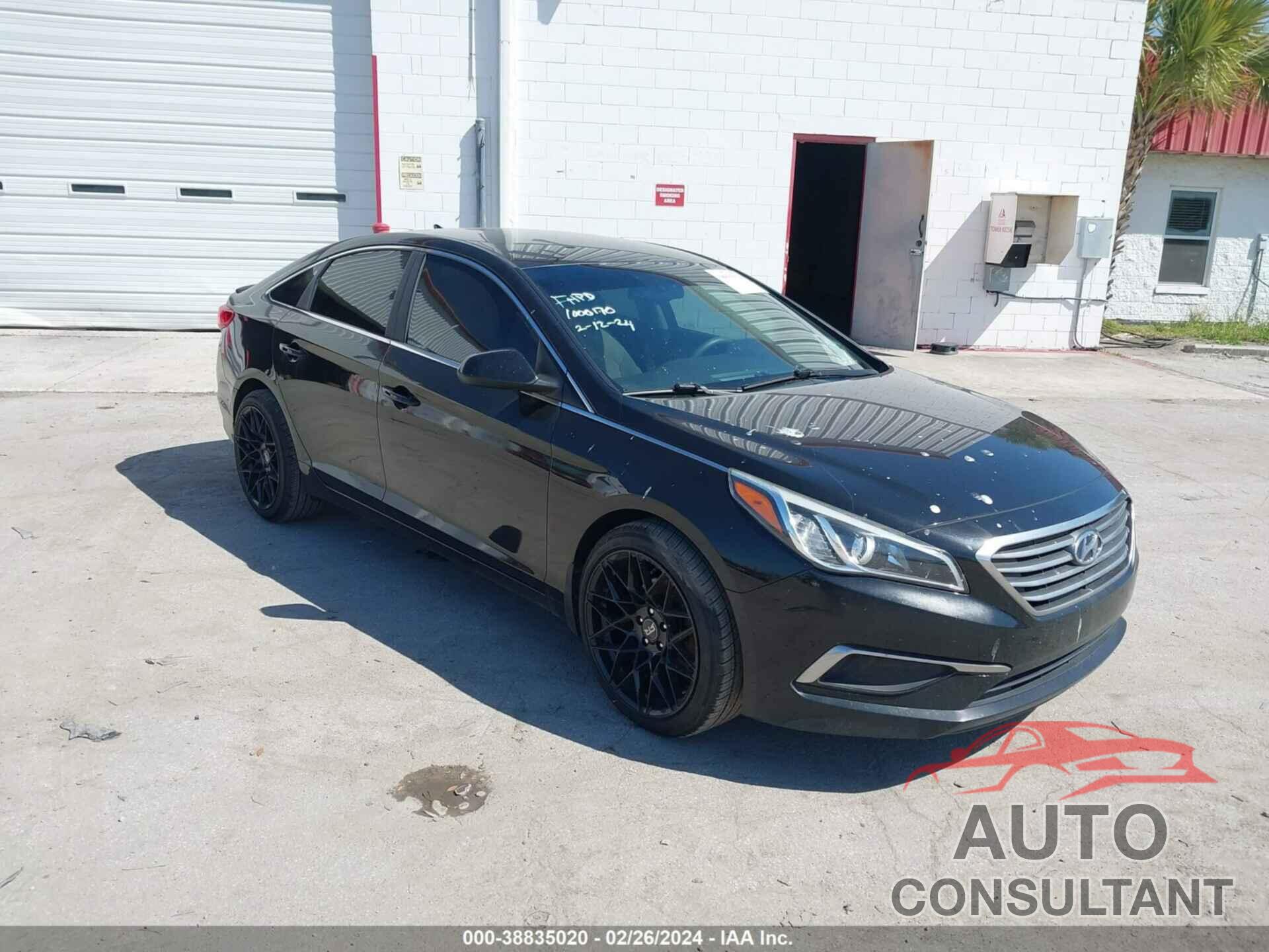 HYUNDAI SONATA 2016 - 5NPE24AF5GH380315