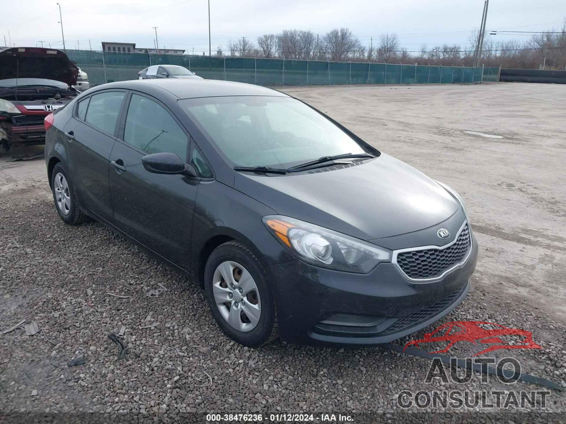 KIA FORTE 2015 - KNAFK4A6XF5436538