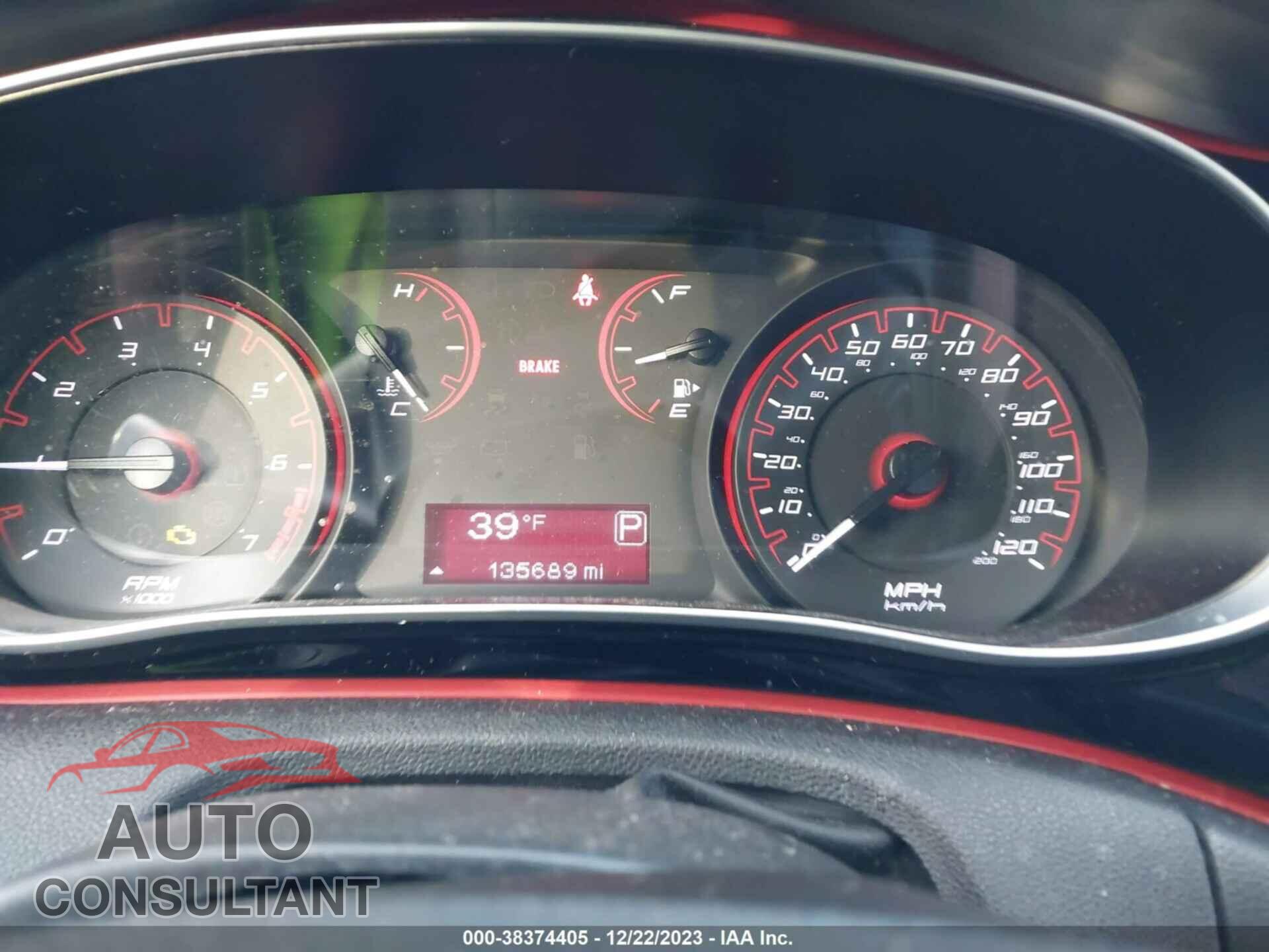 DODGE DART 2016 - 1C3CDFFA6GD796992