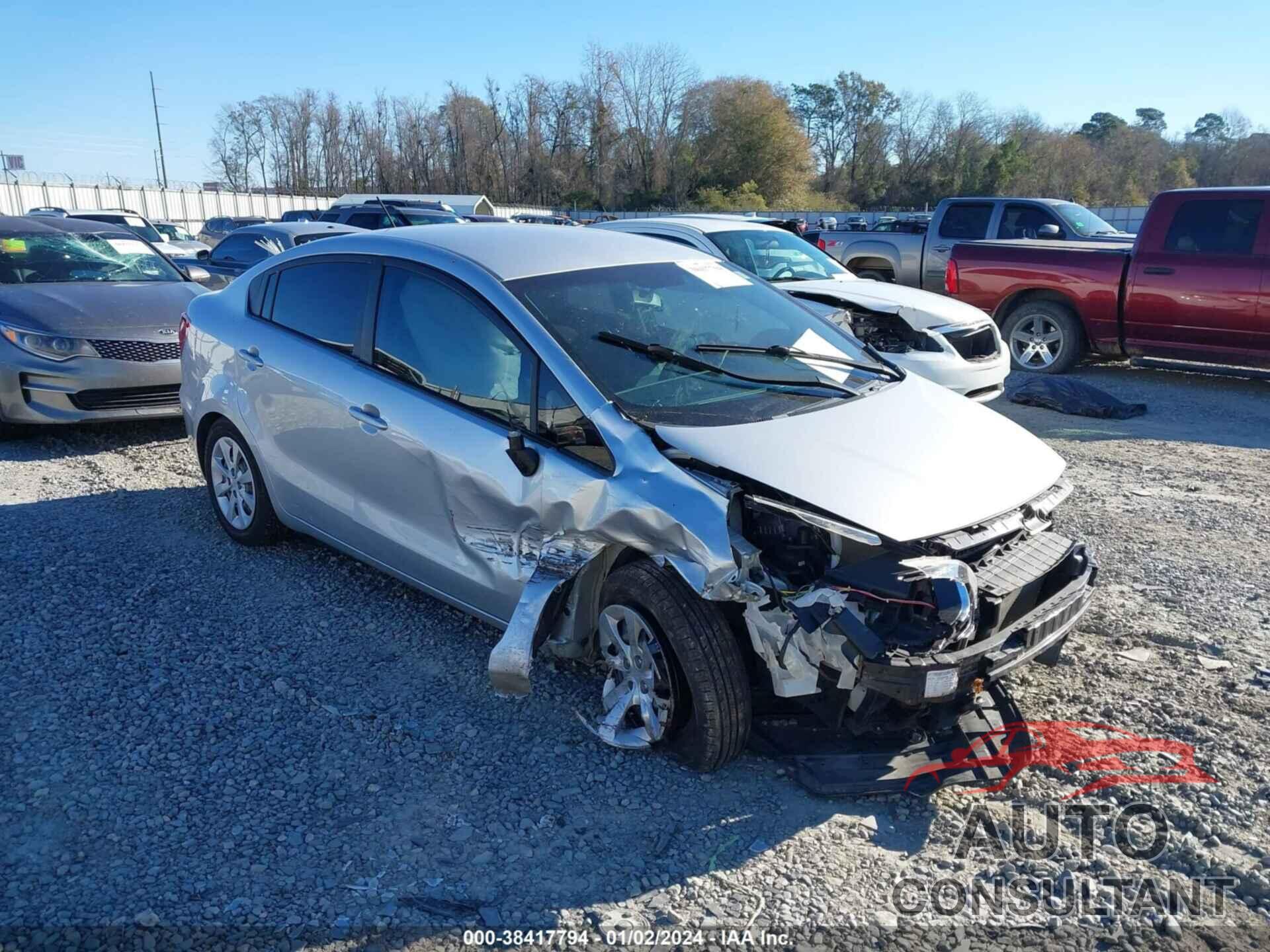 KIA RIO 2017 - KNADM4A35H6025990