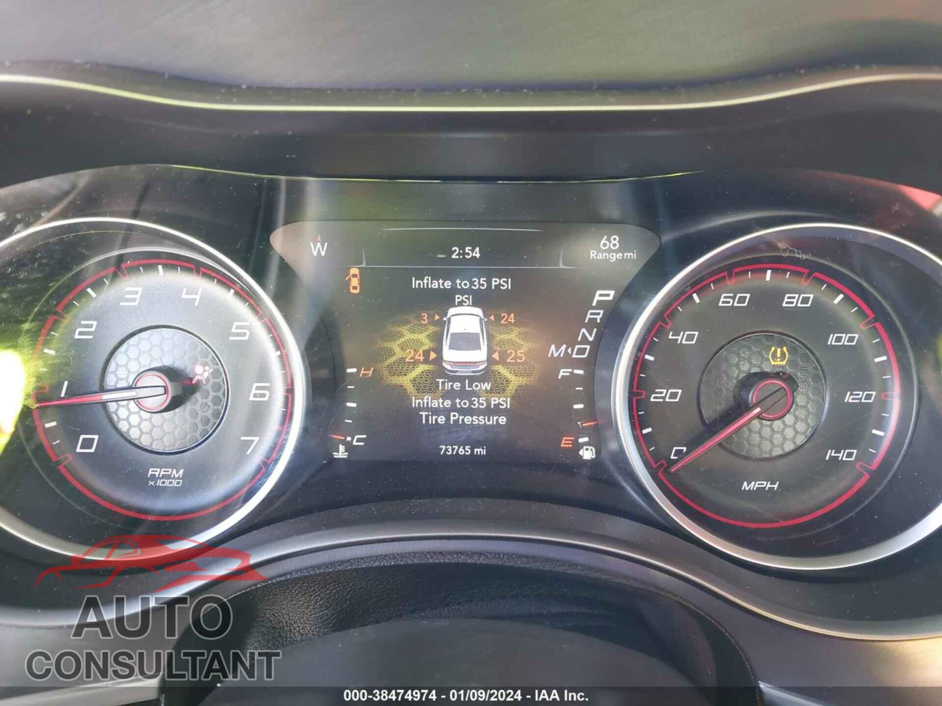 DODGE CHARGER 2019 - 2C3CDXBG2KH760180
