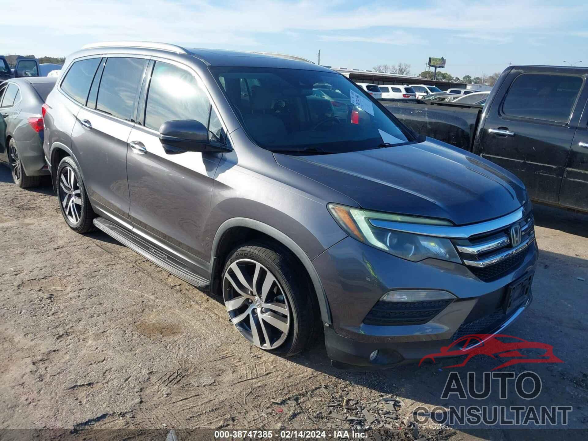 HONDA PILOT 2016 - 5FNYF5H90GB023050