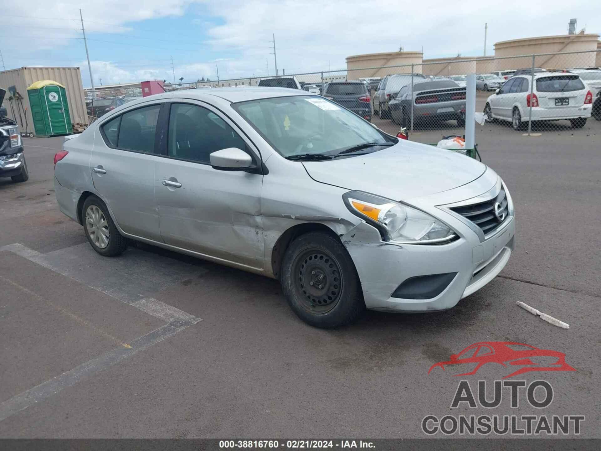 NISSAN VERSA 2018 - 3N1CN7AP6JL845753