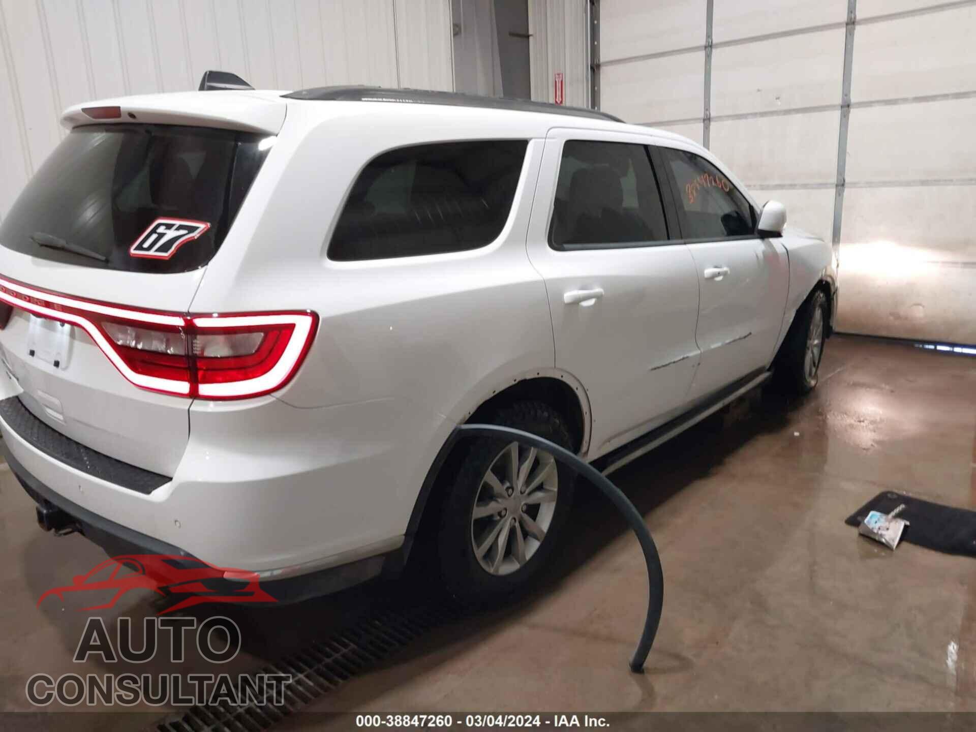 DODGE DURANGO 2017 - 1C4RDJAG5HC829430