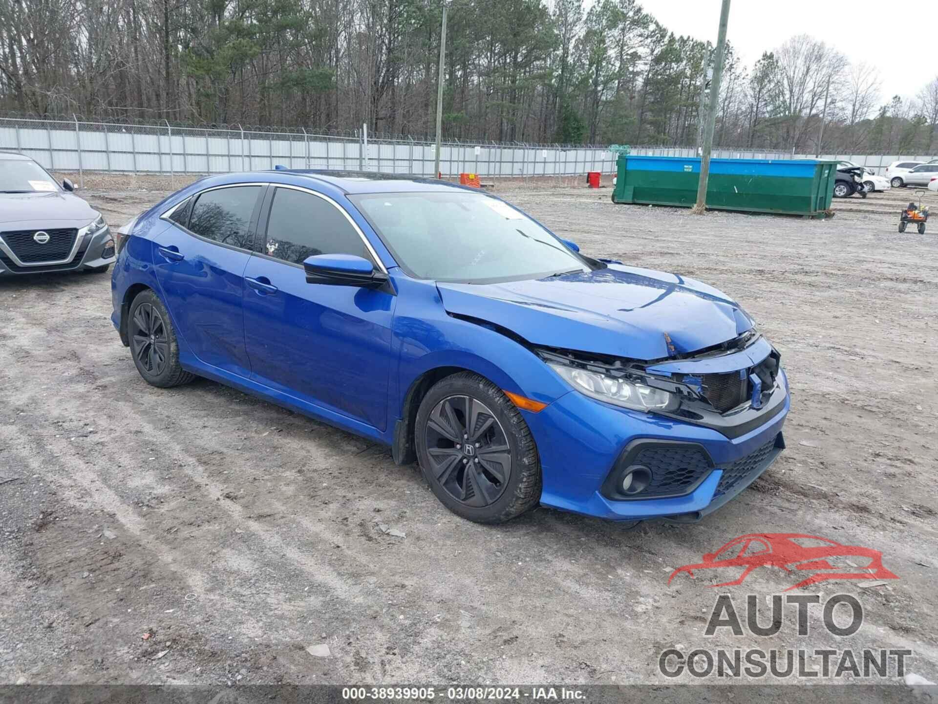 HONDA CIVIC 2018 - SHHFK7H57JU237129