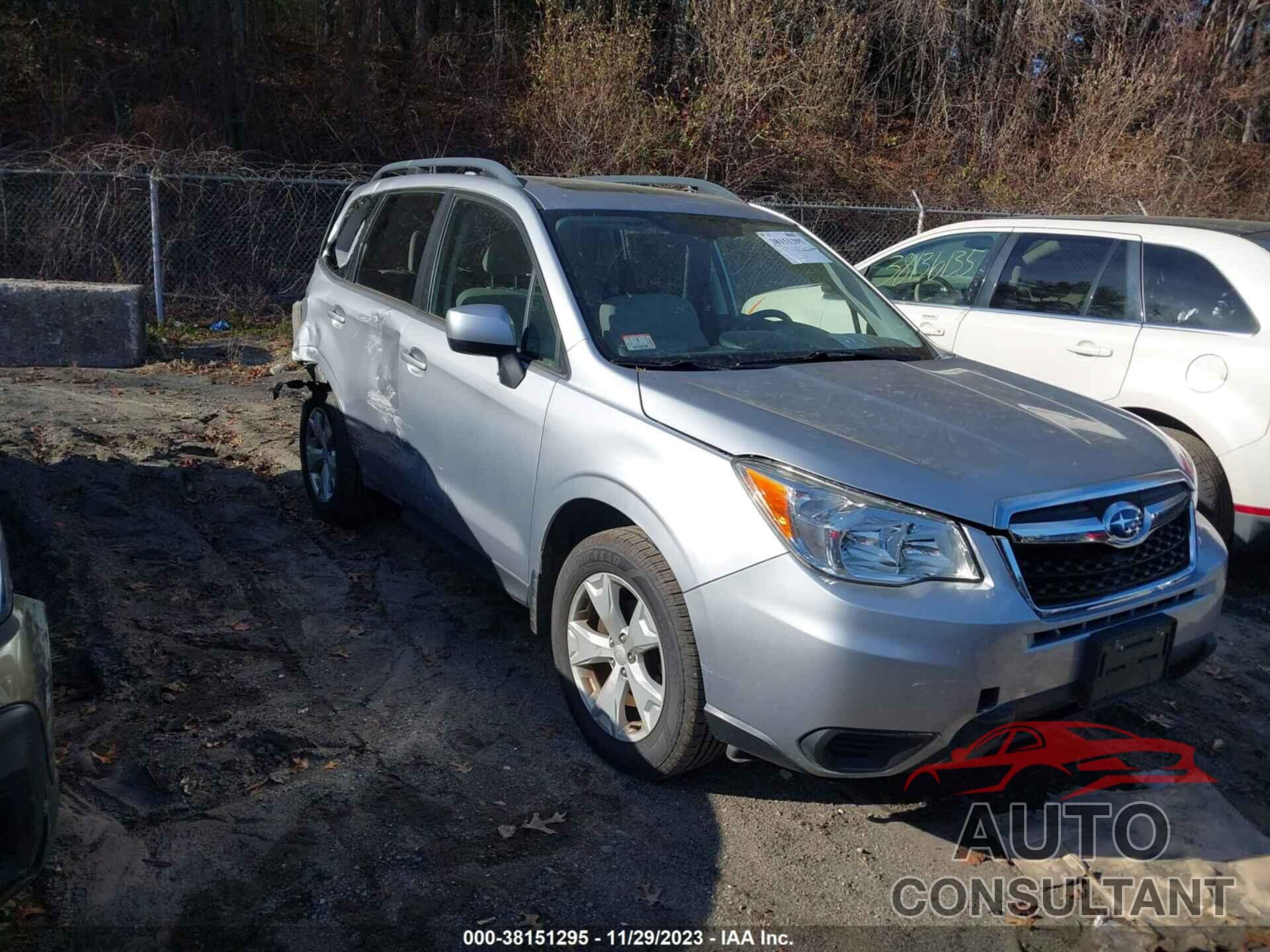 SUBARU FORESTER 2016 - JF2SJADC9GH450999