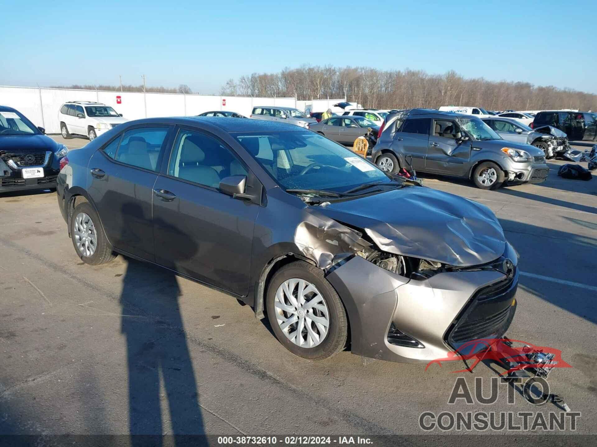TOYOTA COROLLA 2017 - 2T1BURHE5HC930737