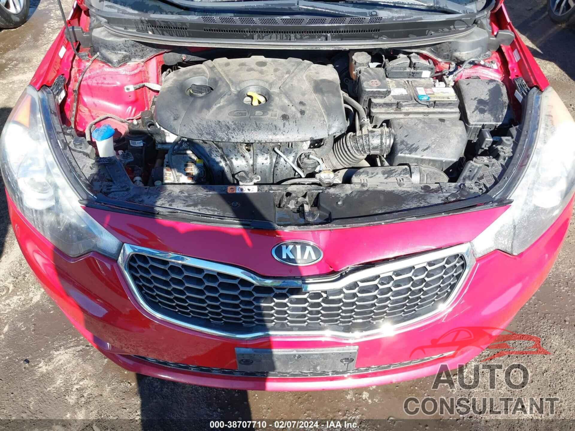 KIA FORTE 2016 - KNAFZ4A80G5447787