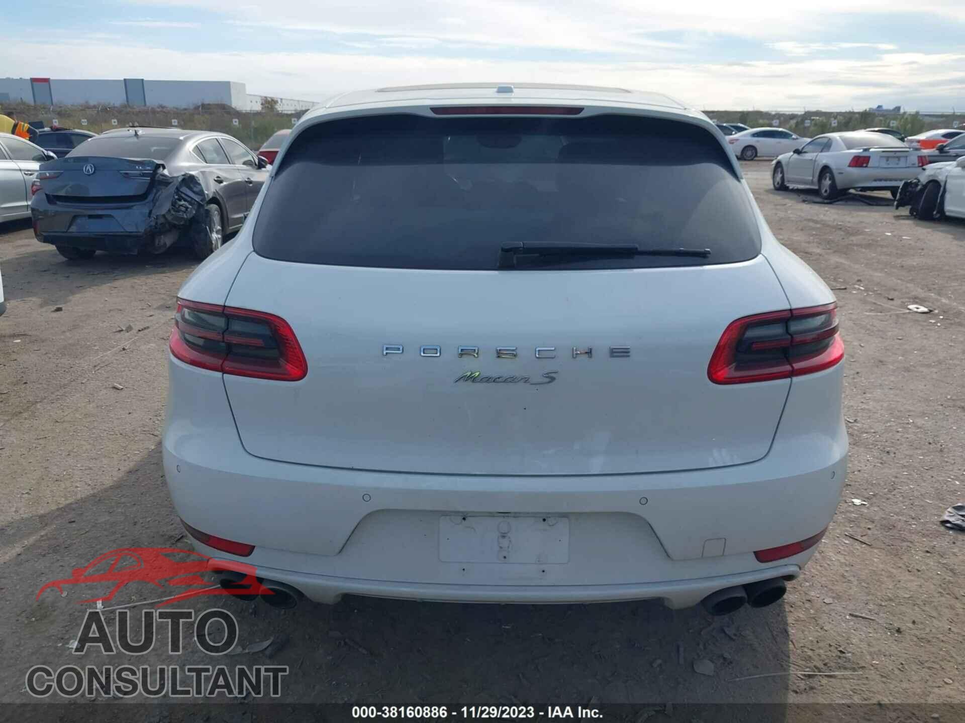 PORSCHE MACAN 2016 - WP1AB2A59GLB57134