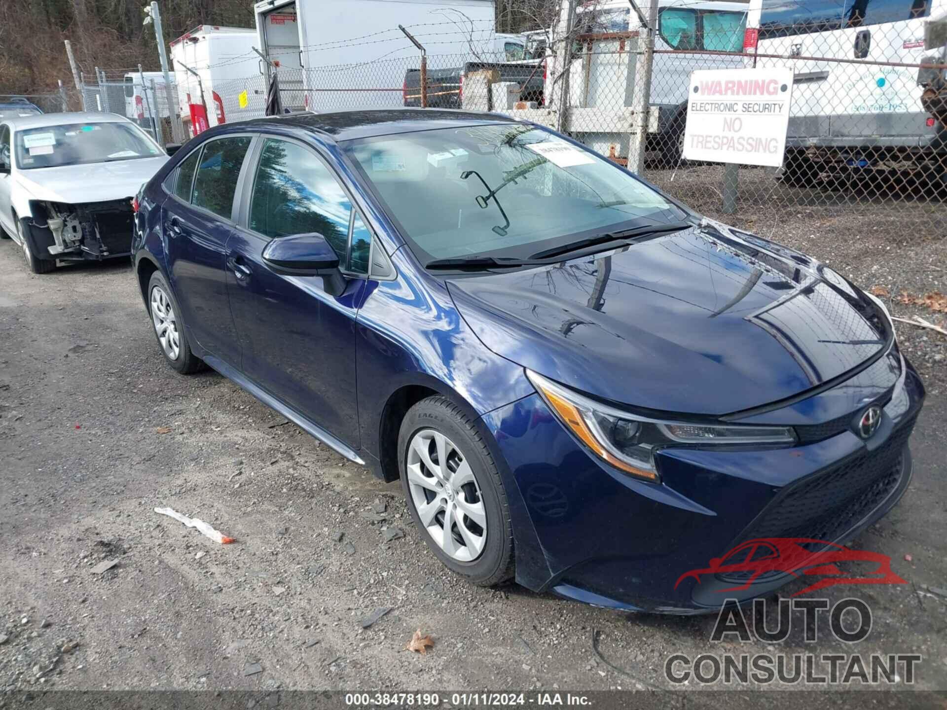 TOYOTA COROLLA 2021 - 5YFEPMAE3MP250895