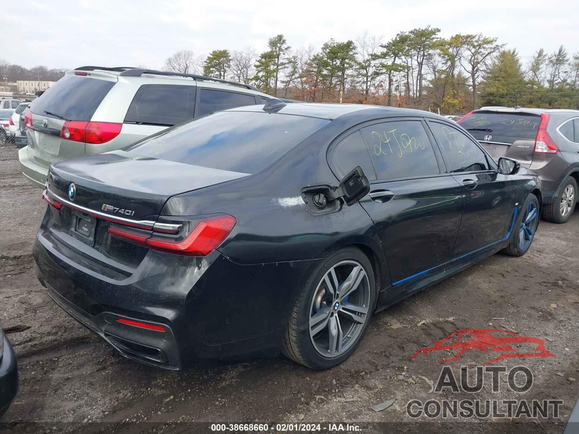 BMW 740I 2020 - WBA7T4C01LGF97518