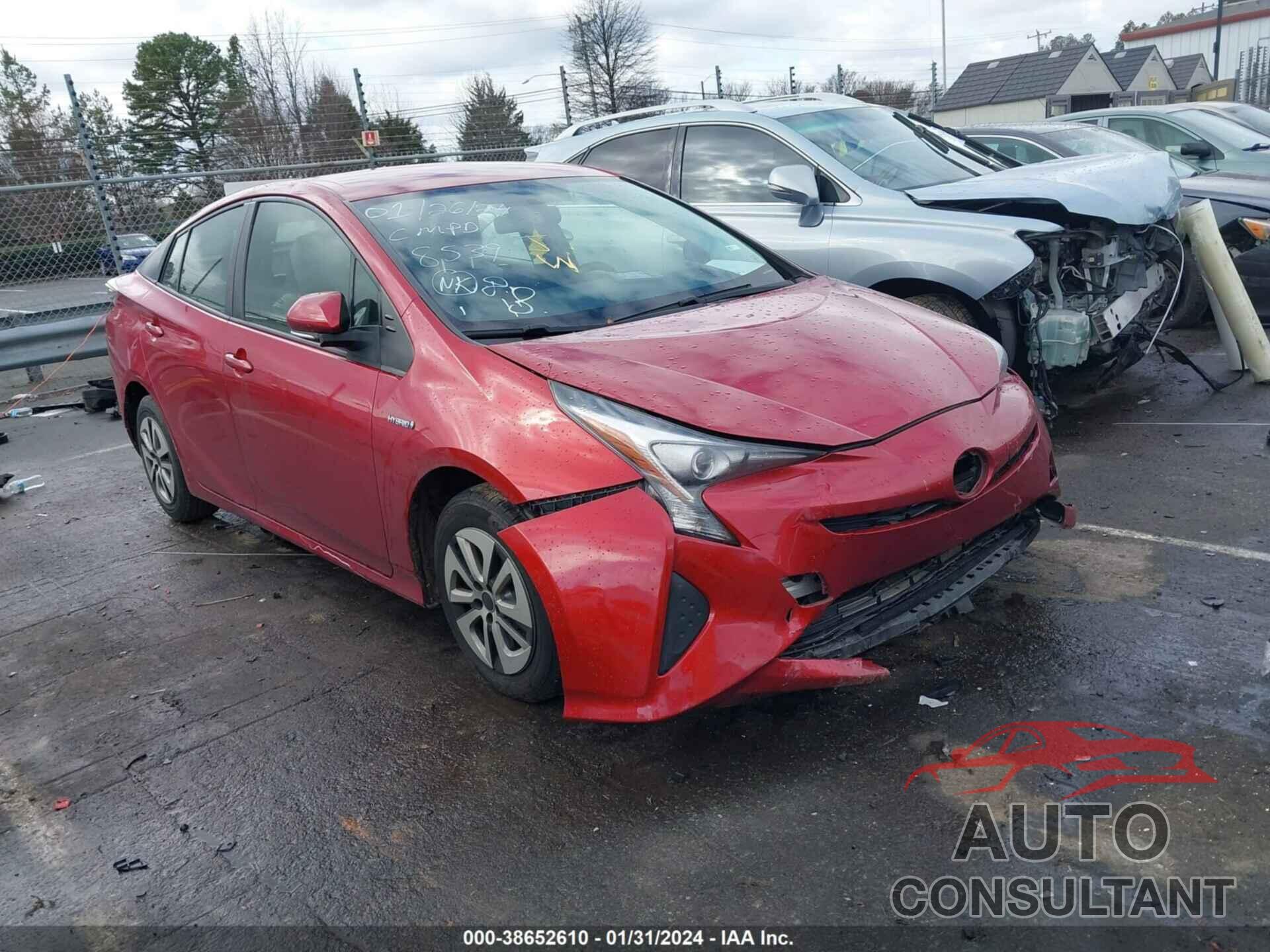 TOYOTA PRIUS 2016 - JTDKBRFU2G3518539