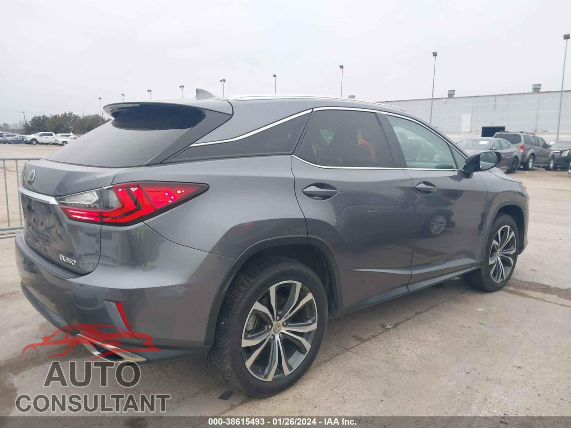 LEXUS RX 2017 - 2T2ZZMCA2HC047925