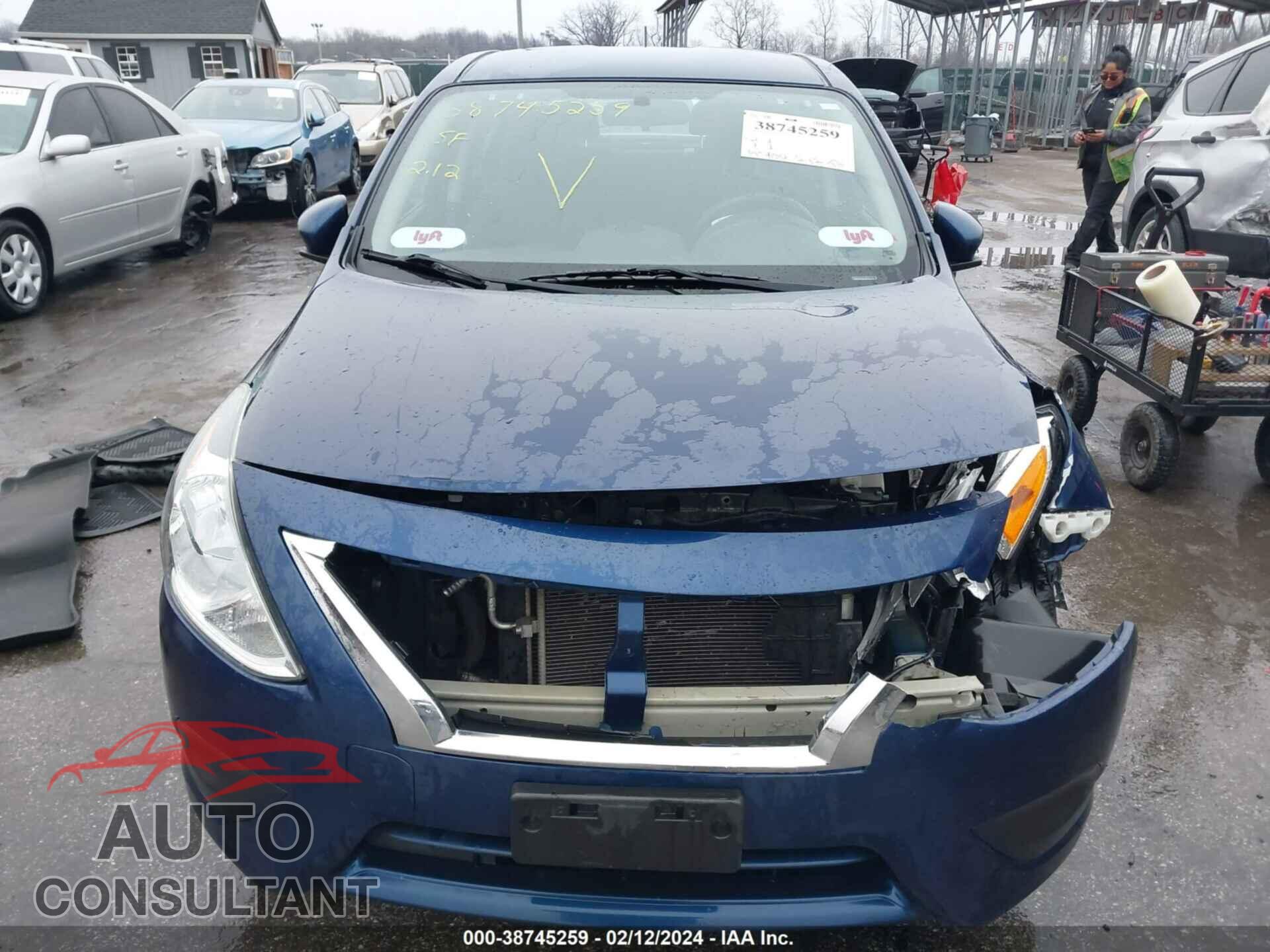 NISSAN VERSA 2019 - 3N1CN7AP3KL849423