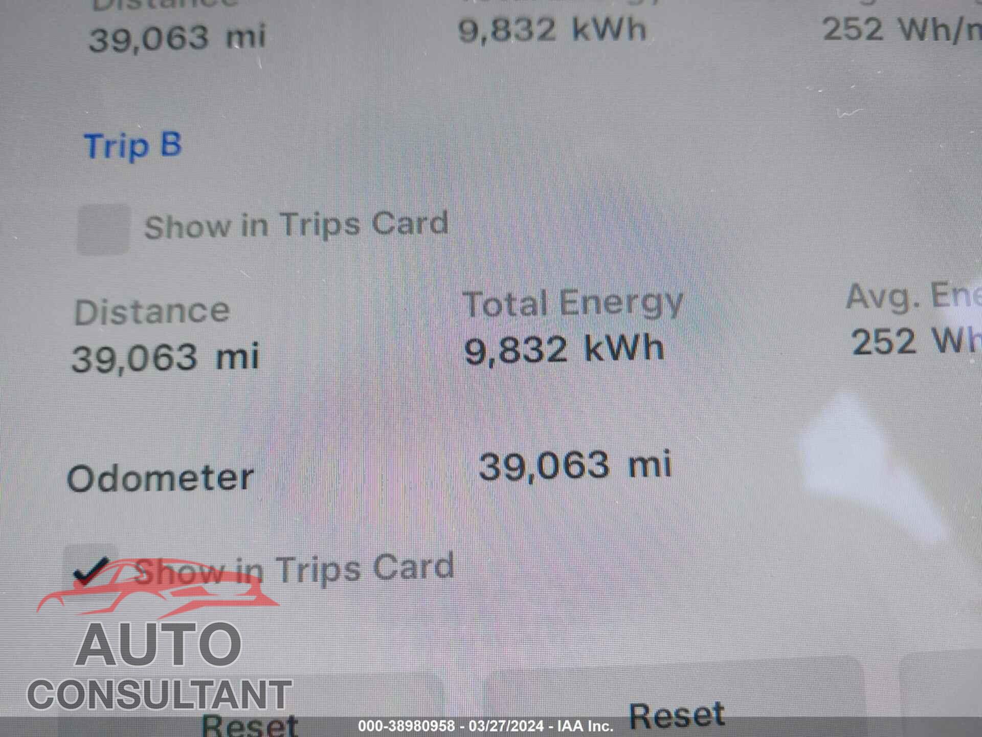 TESLA MODEL 3 2022 - 5YJ3E1EB2NF101869