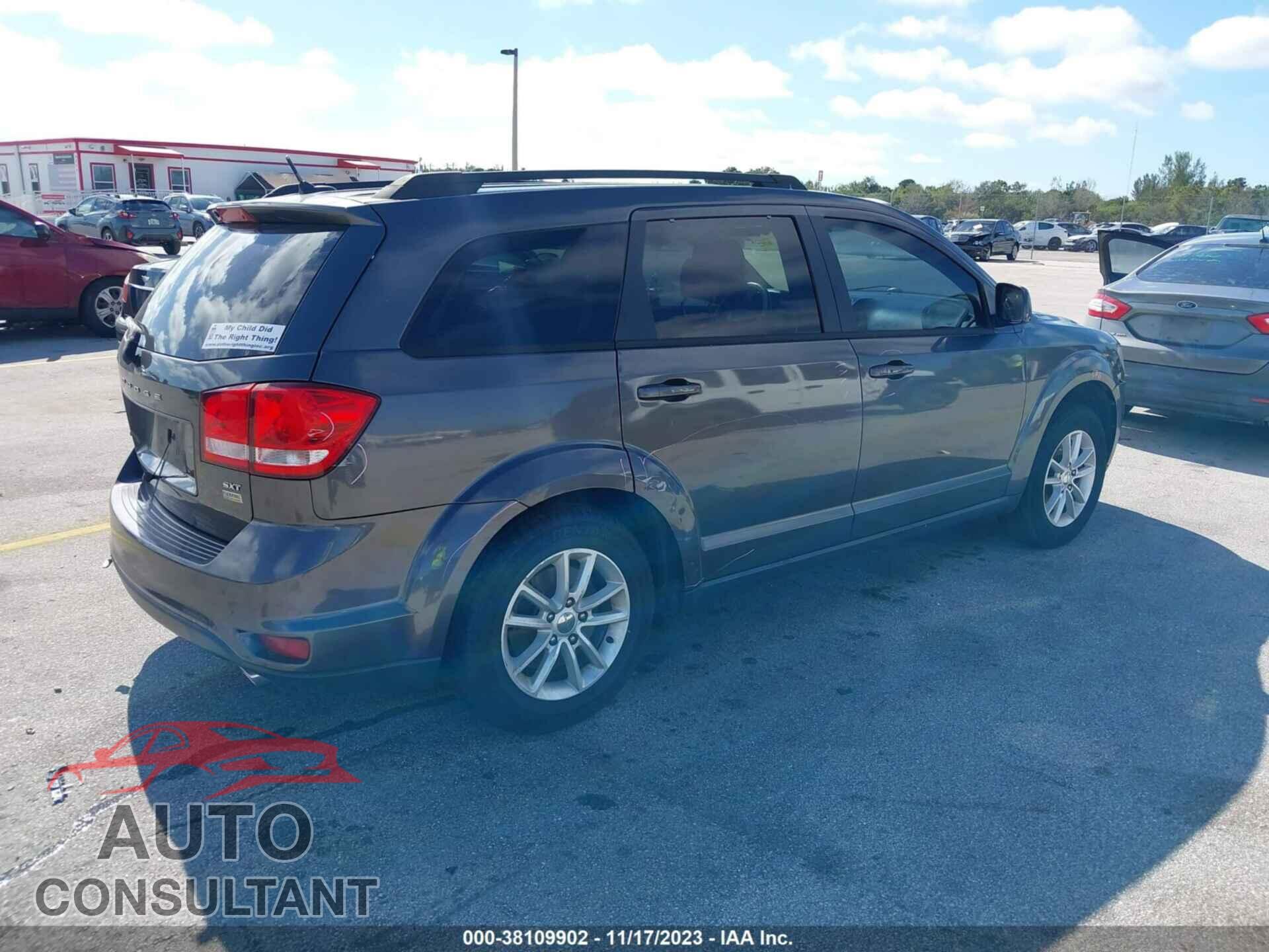 DODGE JOURNEY 2015 - 3C4PDCBG5FT696929
