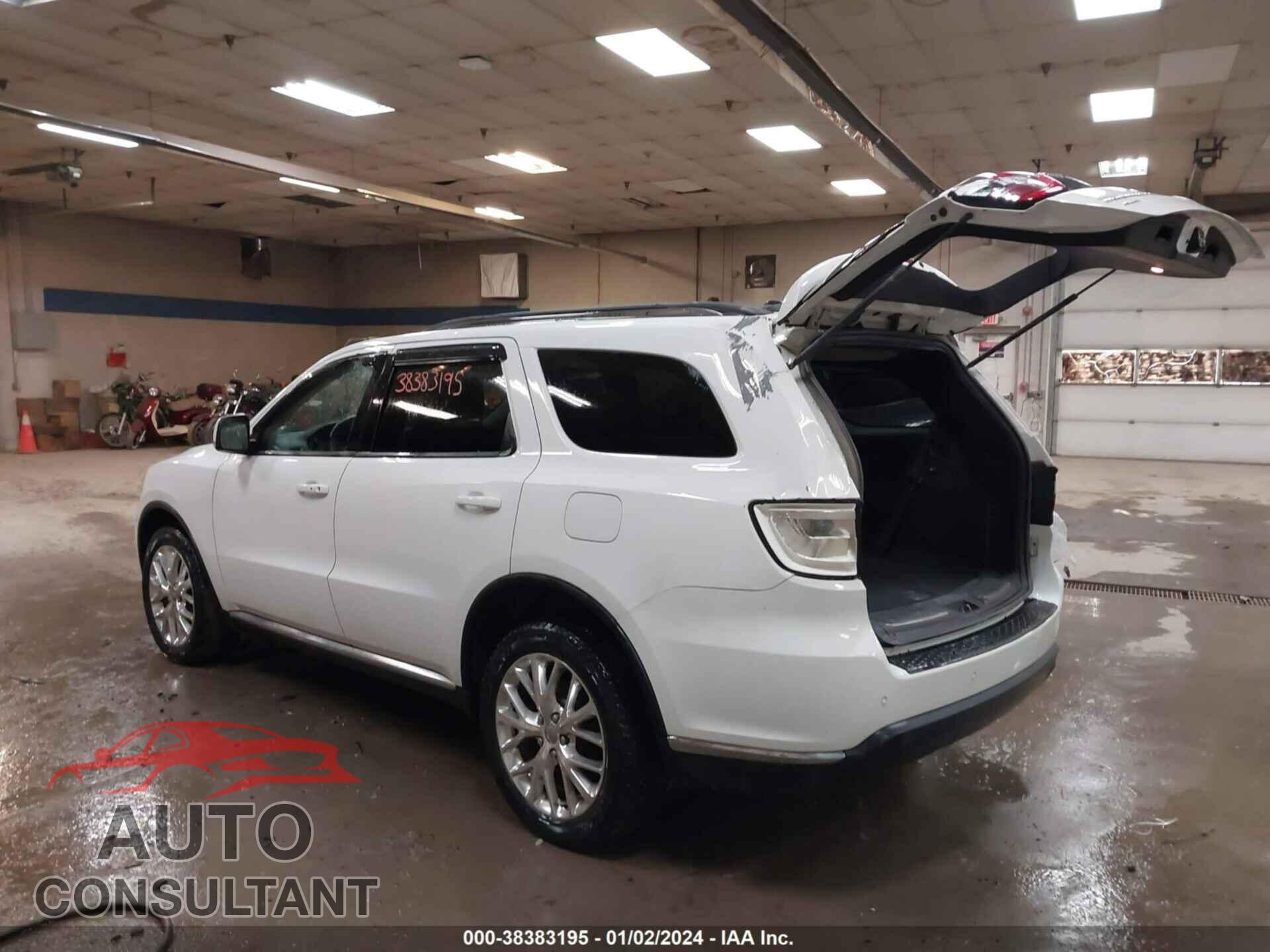 DODGE DURANGO 2016 - 1C4RDJDG9GC375127