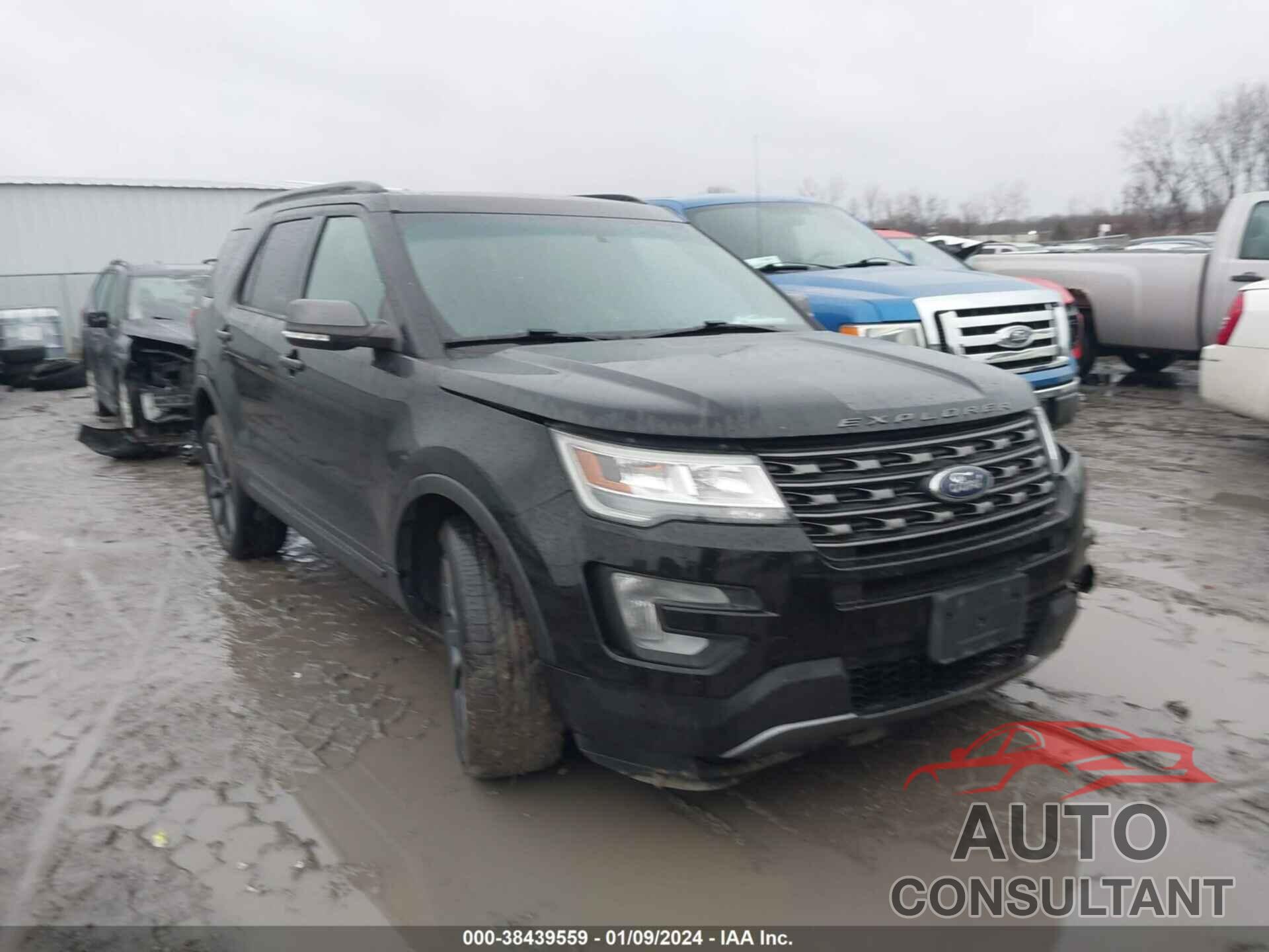 FORD EXPLORER 2017 - 1FM5K8D83HGB11977