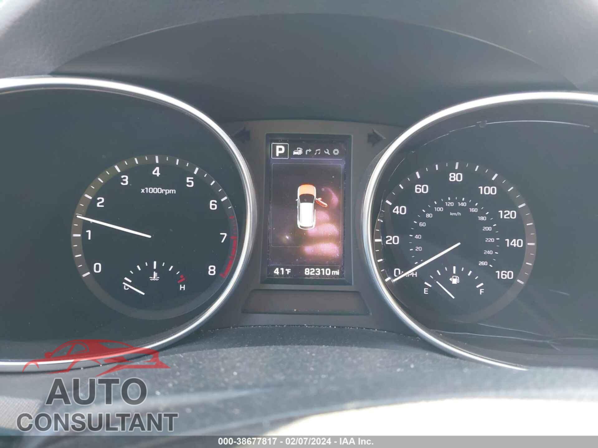 HYUNDAI SANTA FE 2017 - KM8SR4HF7HU252990