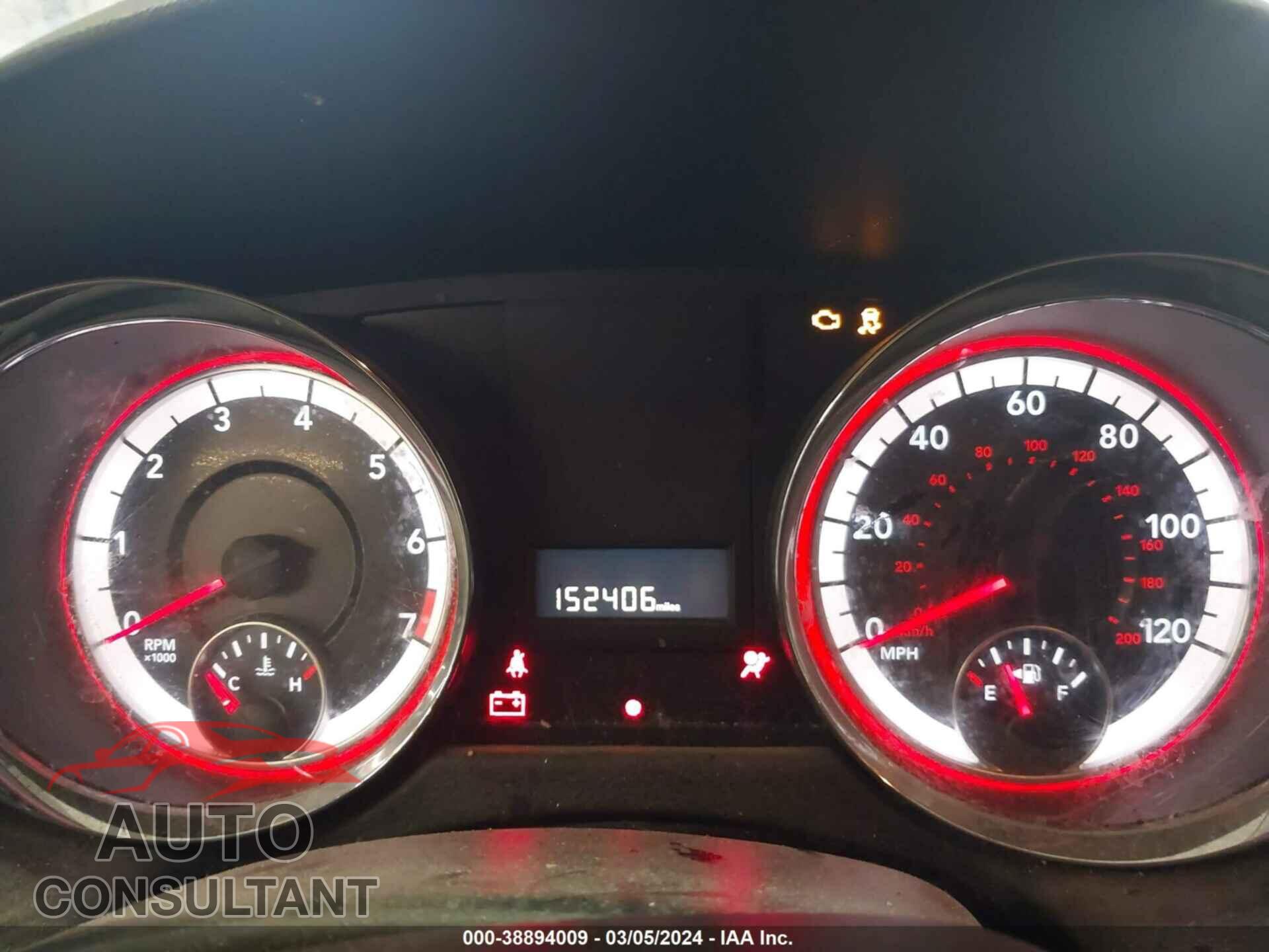 DODGE GRAND CARAVAN 2016 - 2C4RDGCG9GR242881