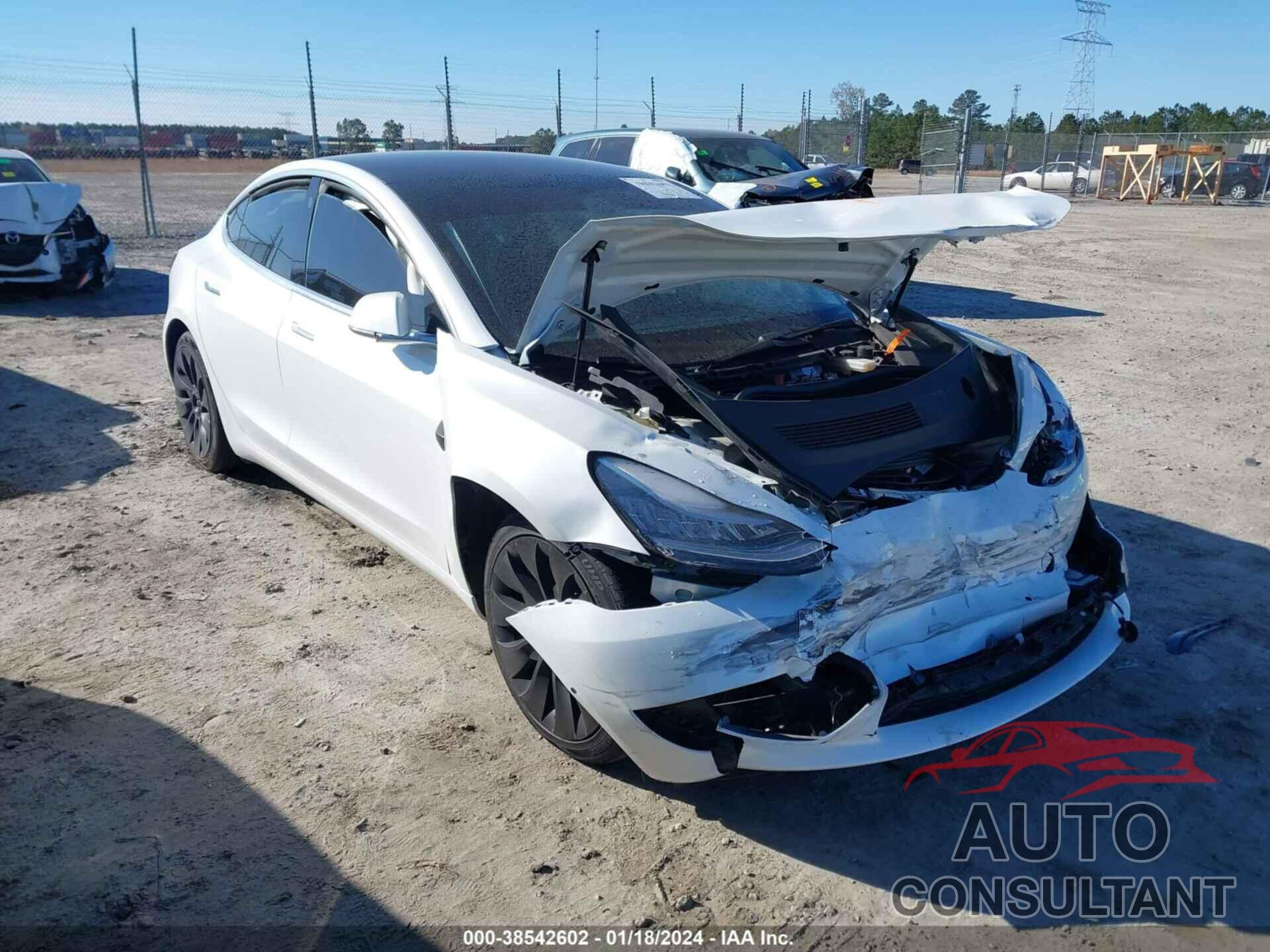 TESLA MODEL 3 2020 - 5YJ3E1EA2LF613166