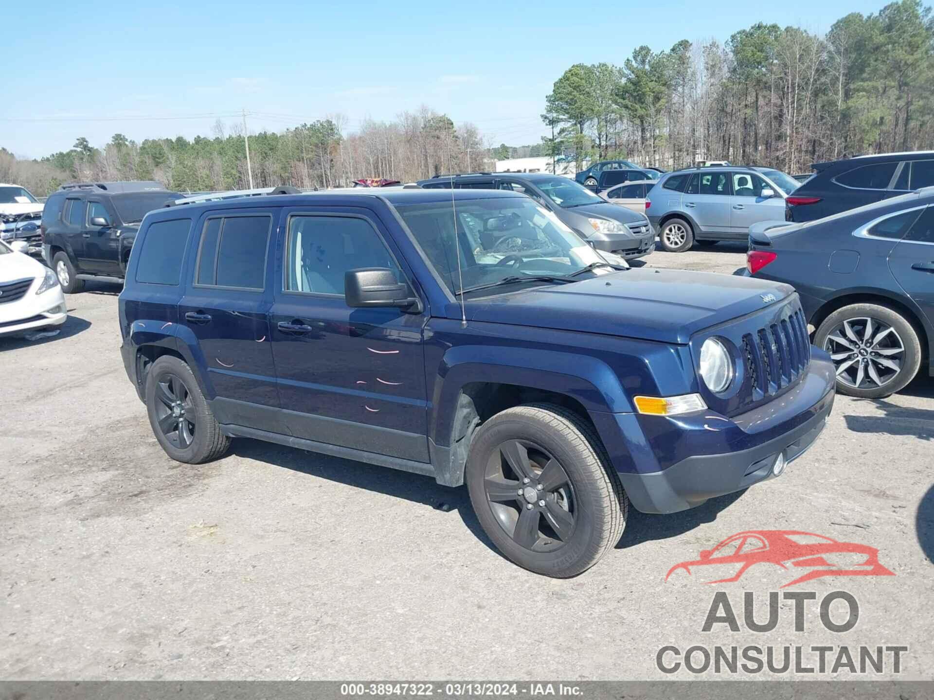 JEEP PATRIOT 2017 - 1C4NJPFA9HD201587