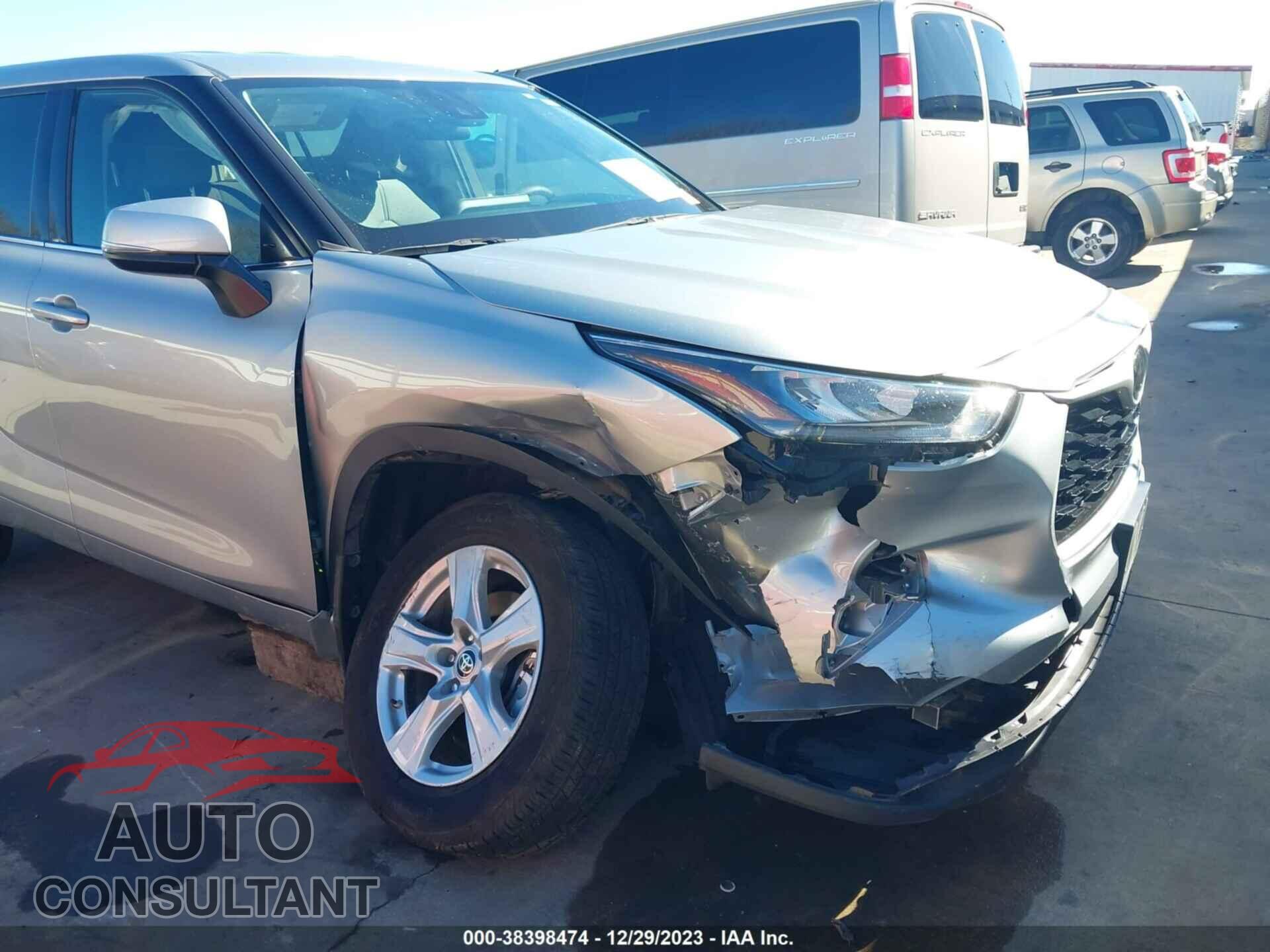 TOYOTA HIGHLANDER 2020 - 5TDCZRAH7LS030142