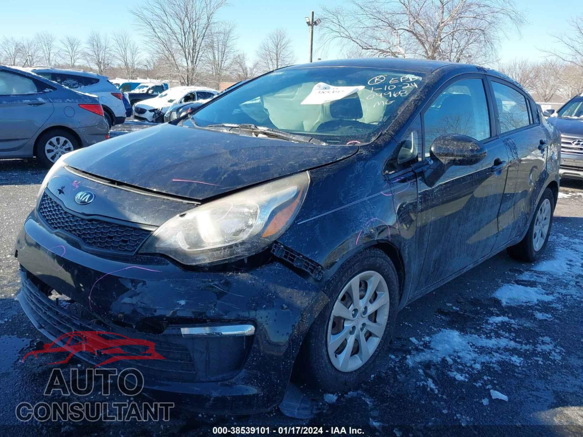 KIA RIO 2017 - KNADM4A39H6009968