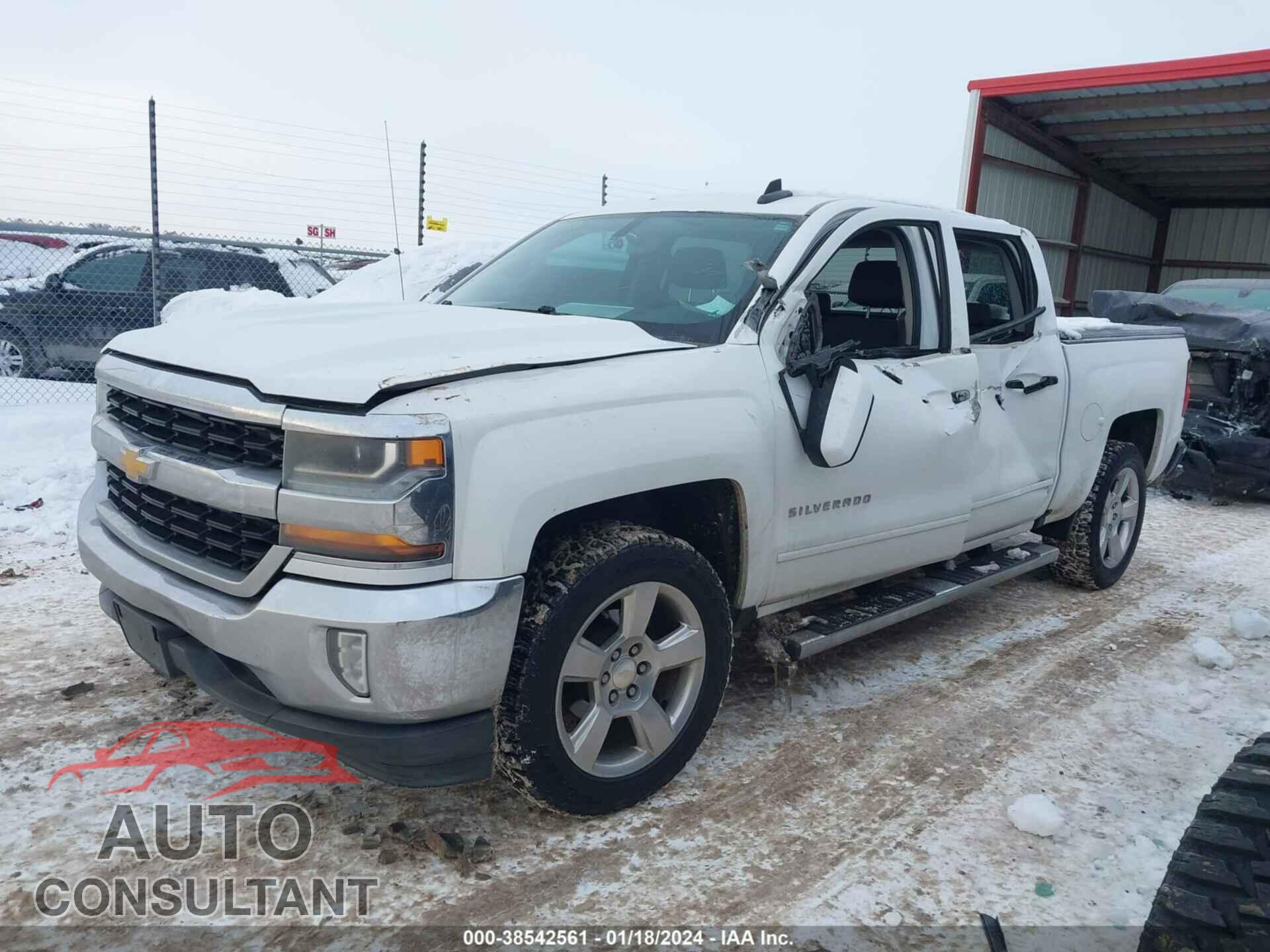 CHEVROLET SILVERADO 1500 2017 - 3GCPCREC0HG164675