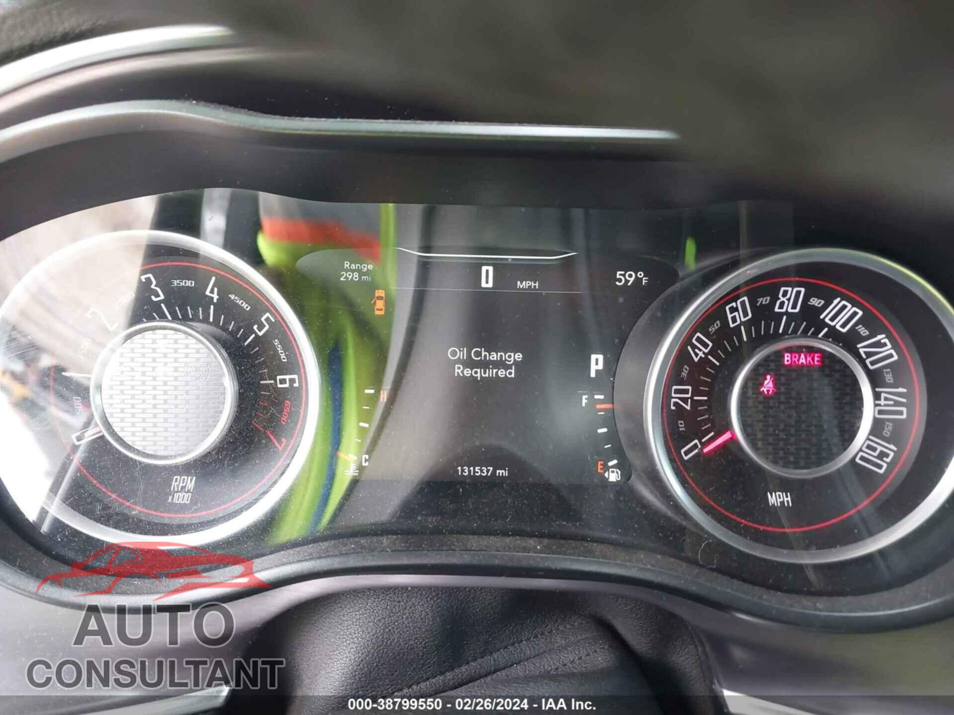 DODGE CHALLENGER 2016 - 2C3CDZAG9GH129270