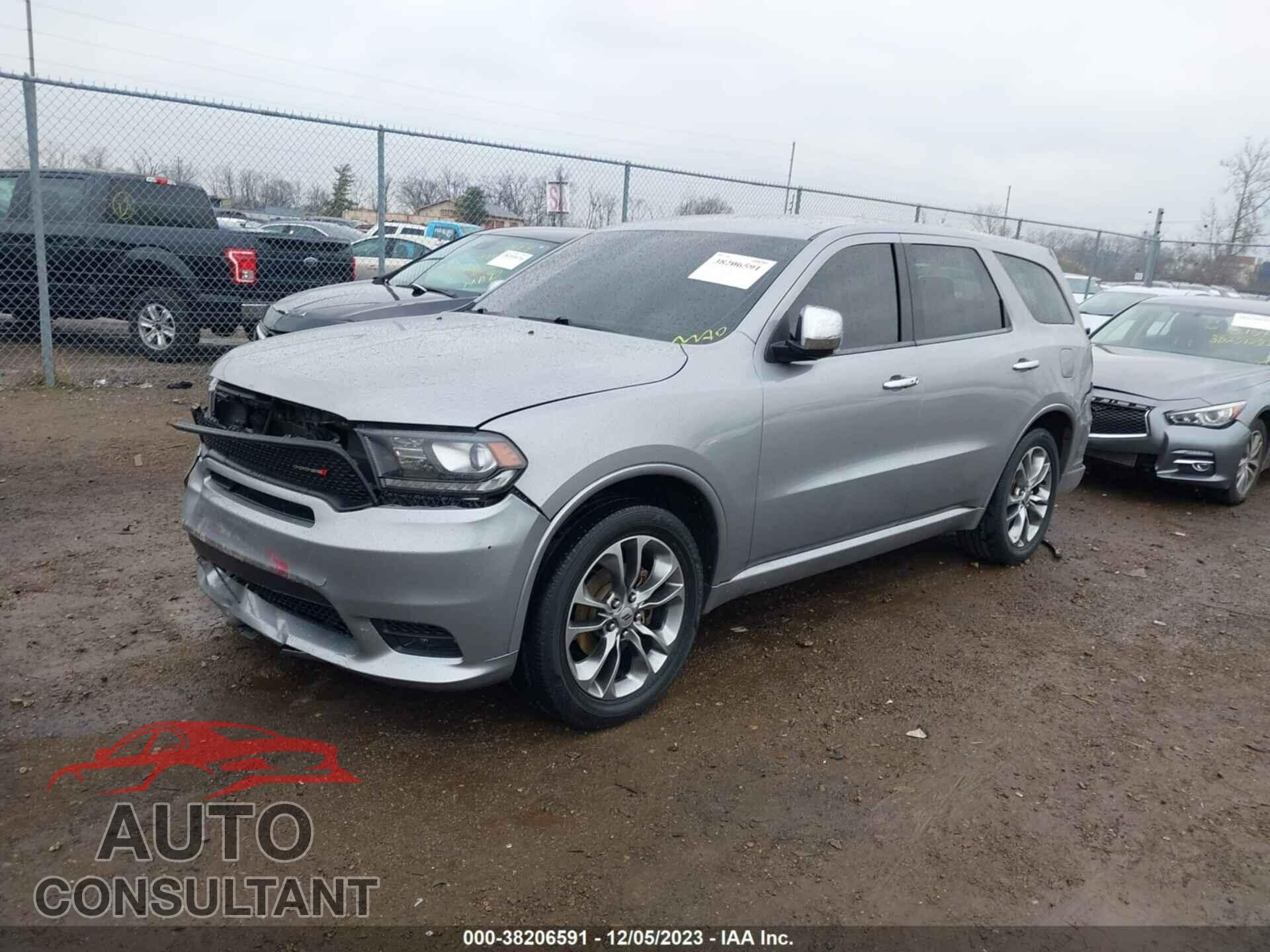 DODGE DURANGO 2019 - 1C4RDJDGXKC780387