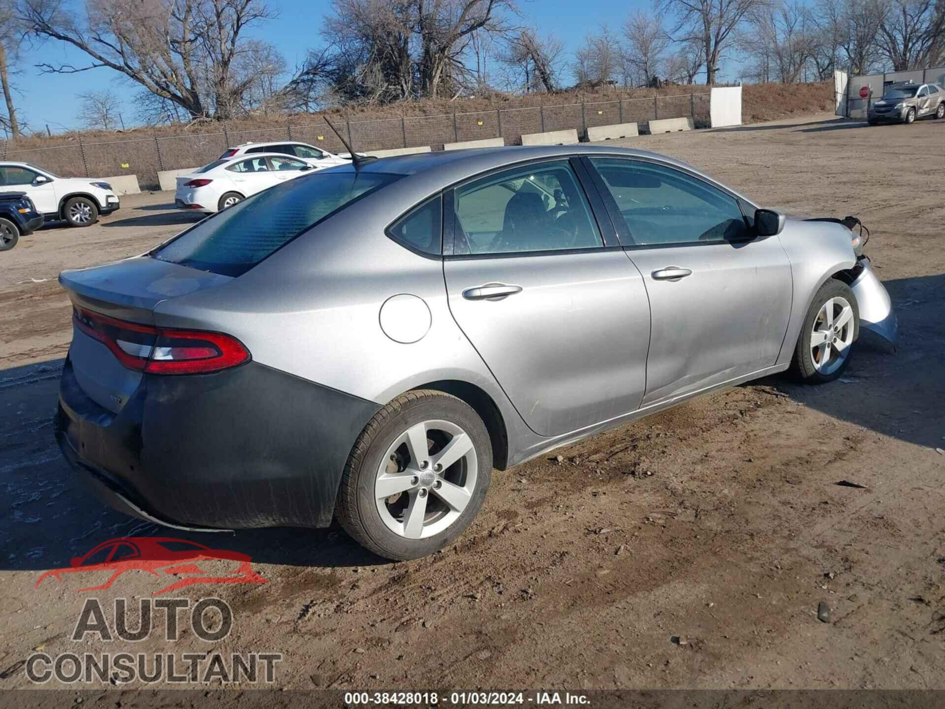 DODGE DART 2016 - 1C3CDFBB5GD563586