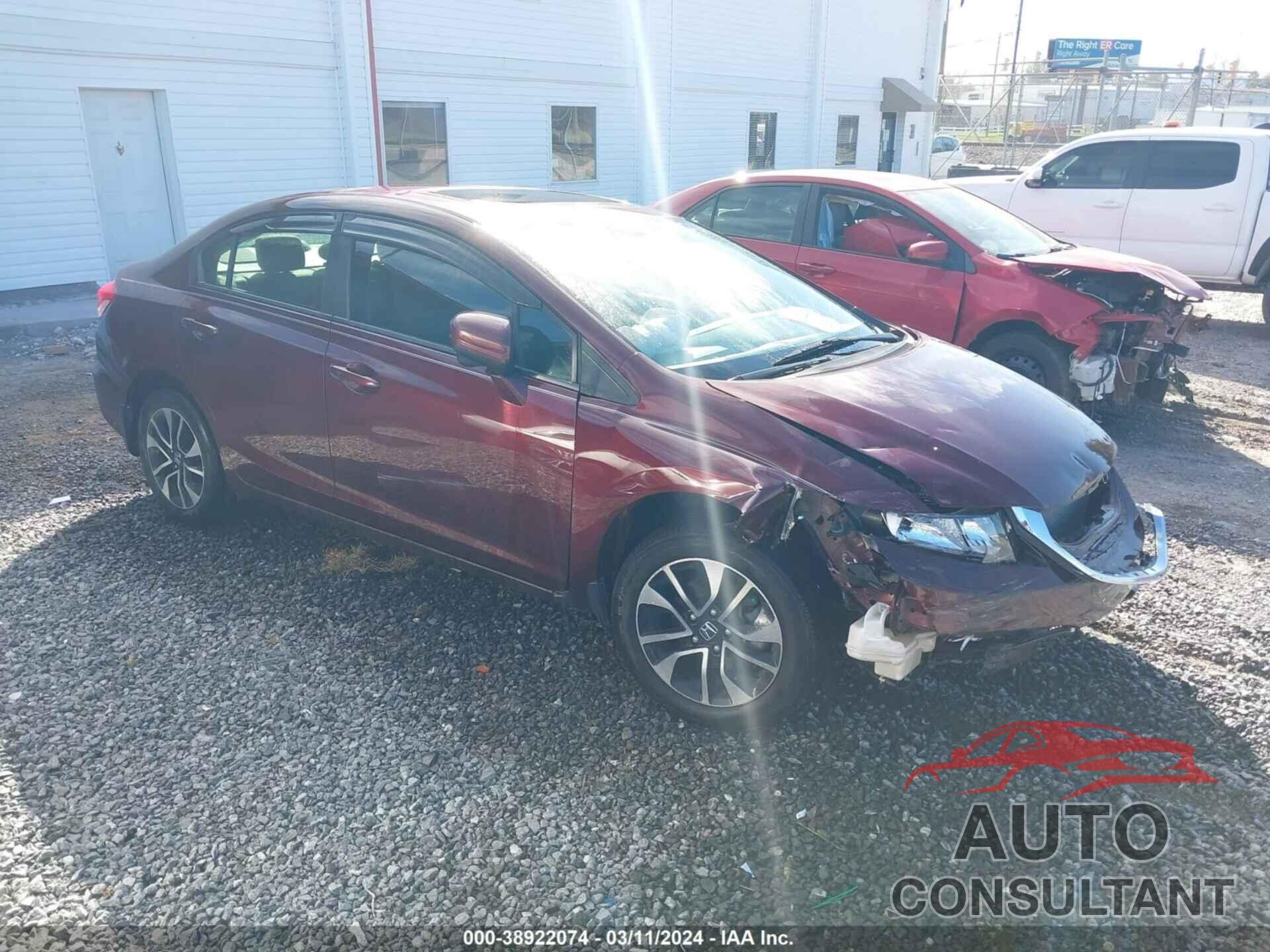 HONDA CIVIC 2015 - 19XFB2F8XFE069081
