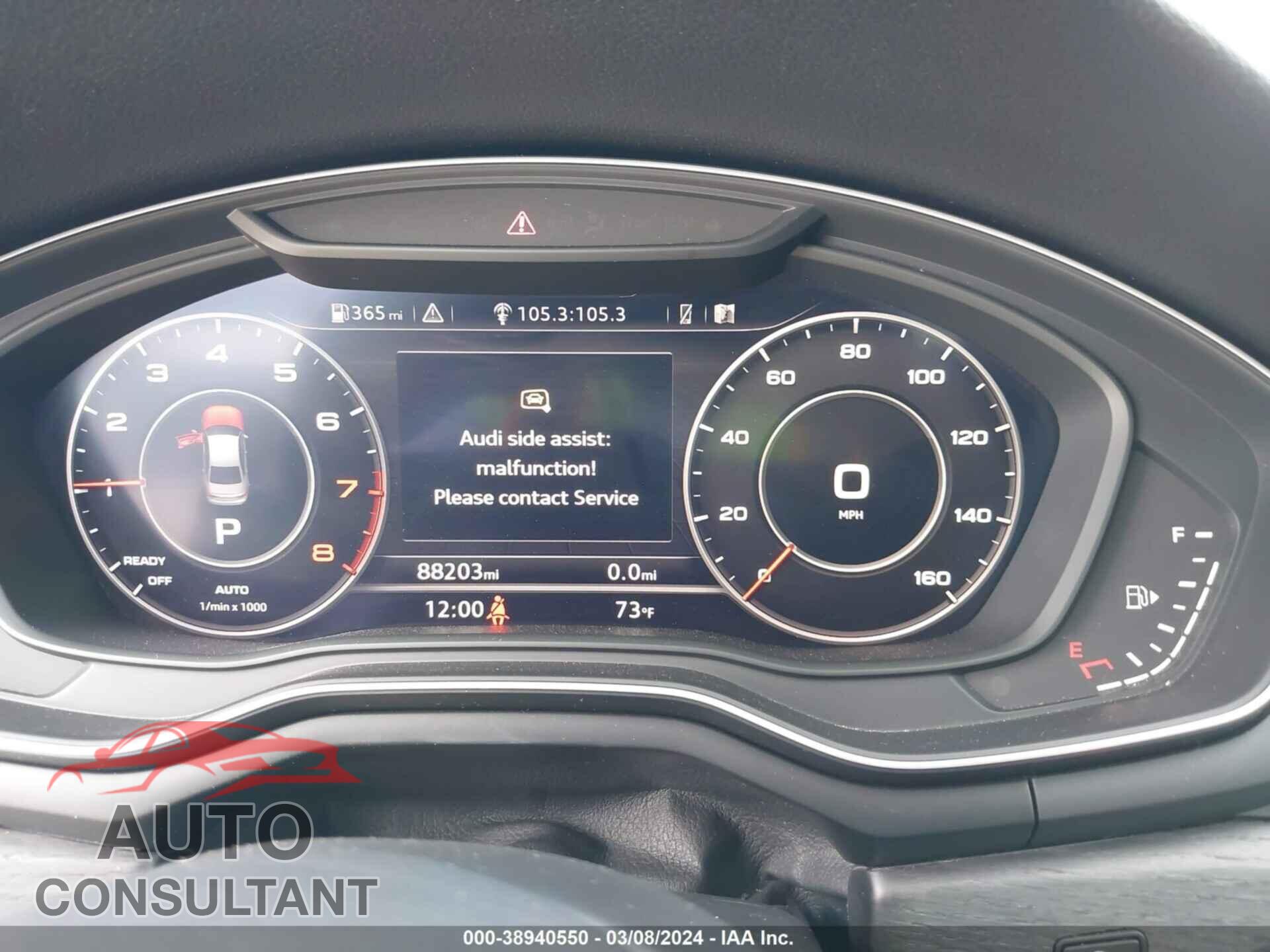 AUDI A4 2018 - WAUENAF48JA154729