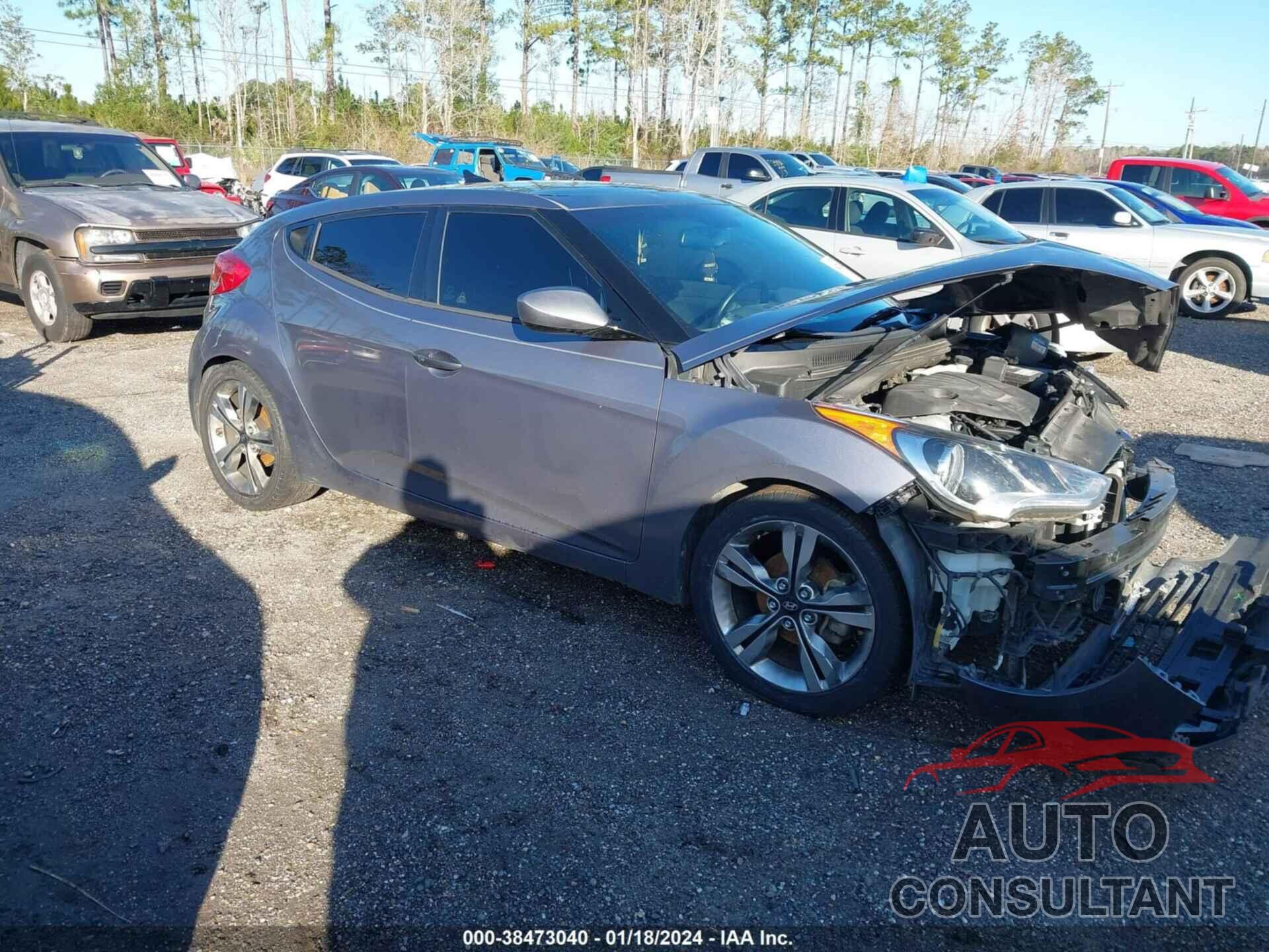 HYUNDAI VELOSTER 2017 - KMHTC6AD2HU320798