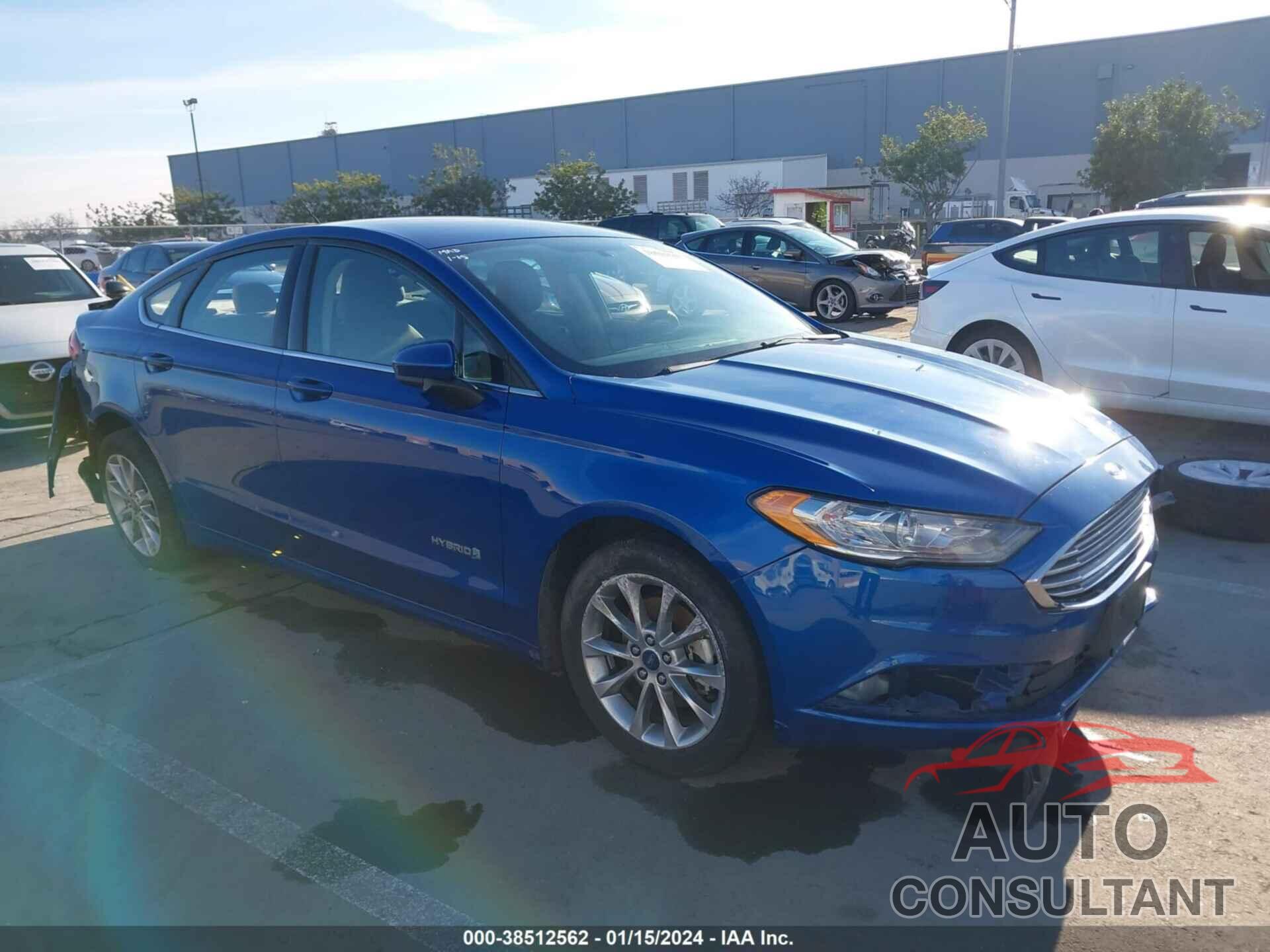 FORD FUSION HYBRID 2017 - 3FA6P0LU8HR318406