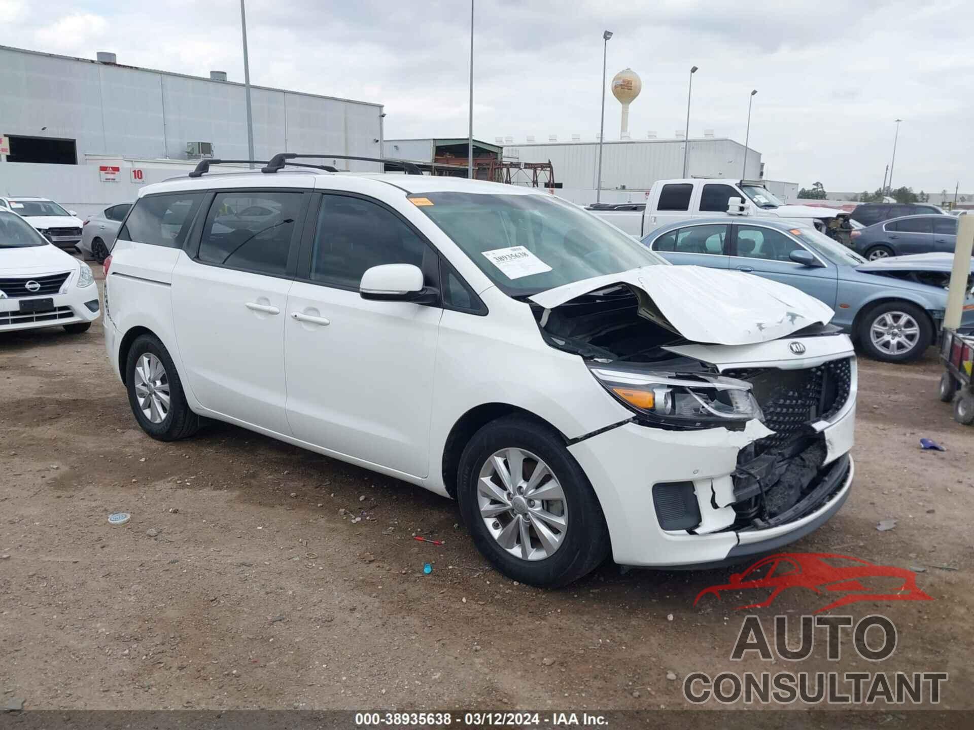 KIA SEDONA 2017 - KNDMB5C19H6320231