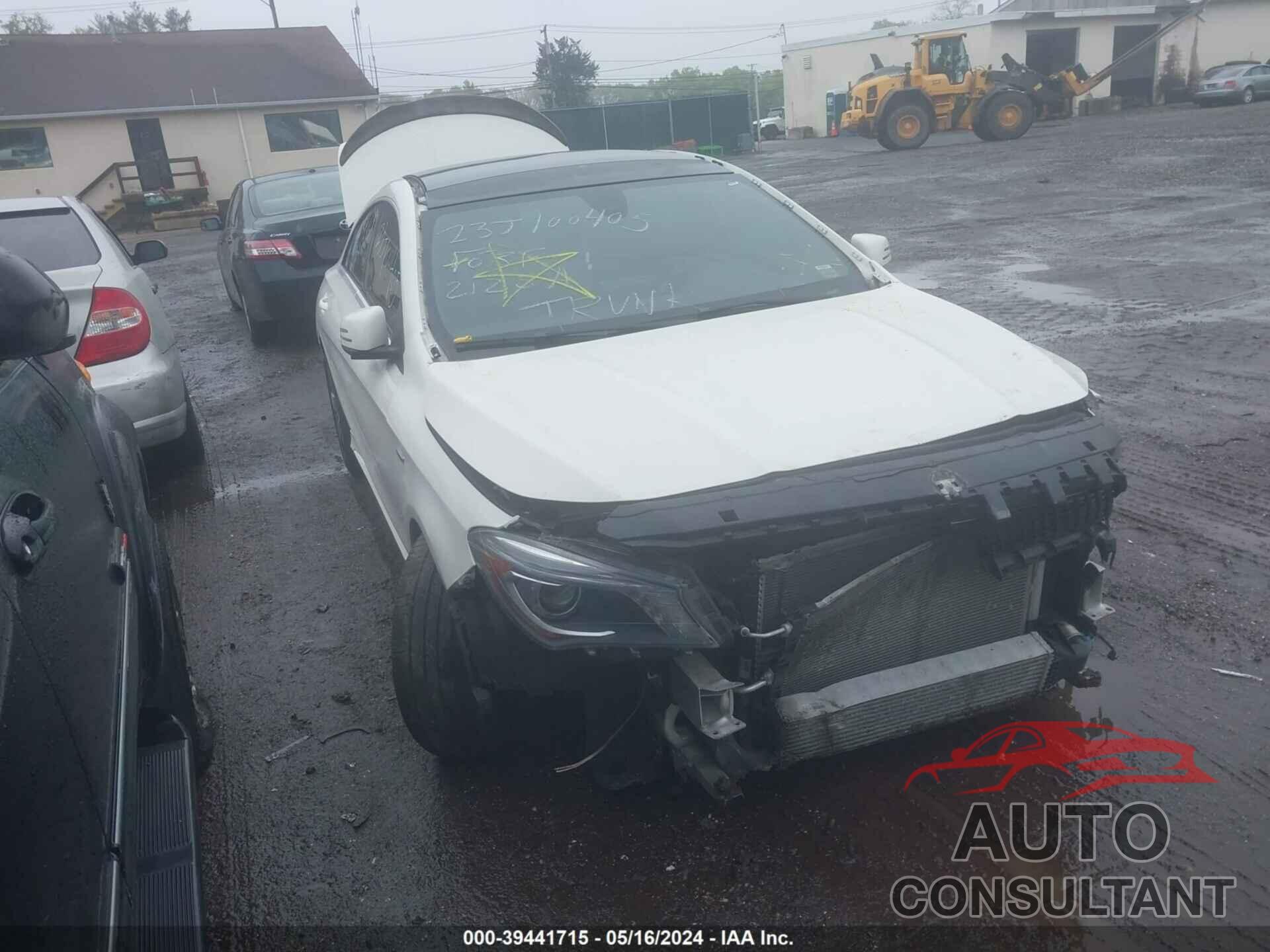 MERCEDES-BENZ CLA 250 2016 - WDDSJ4EB4GN379109