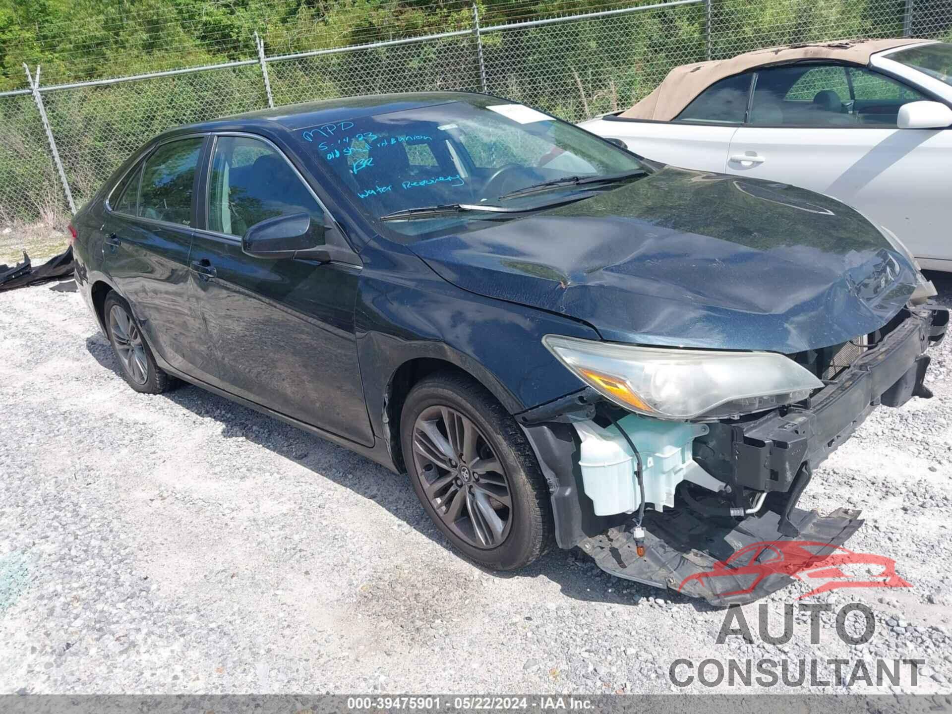 TOYOTA CAMRY 2017 - 4T1BF1FK4HU286733