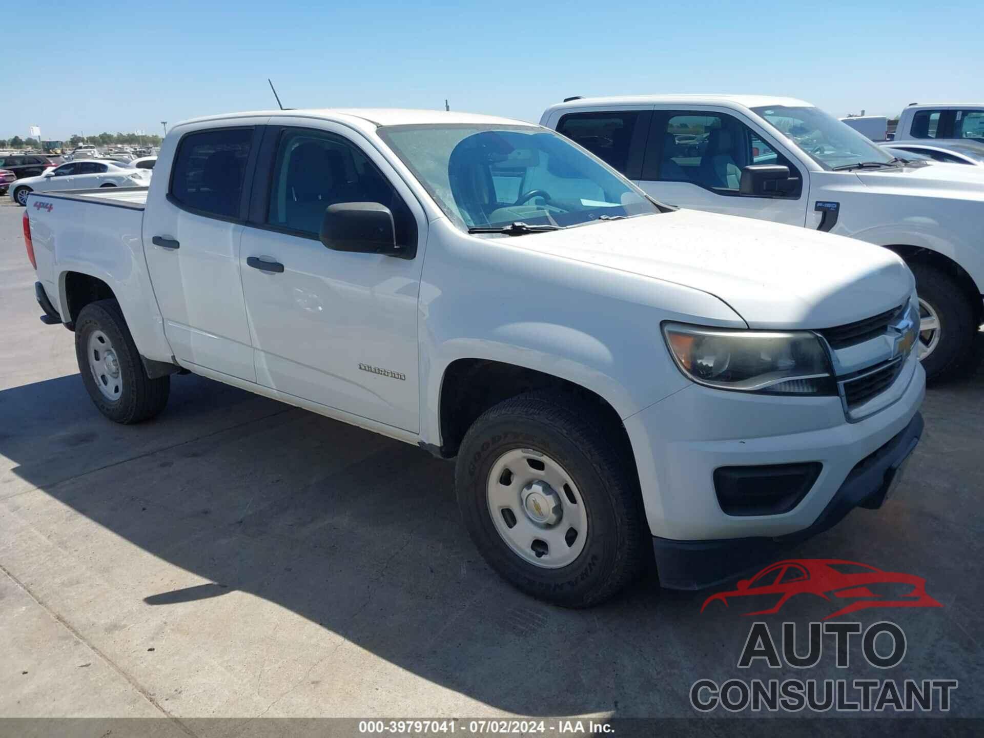 CHEVROLET COLORADO 2016 - 1GCGTBE38G1301348