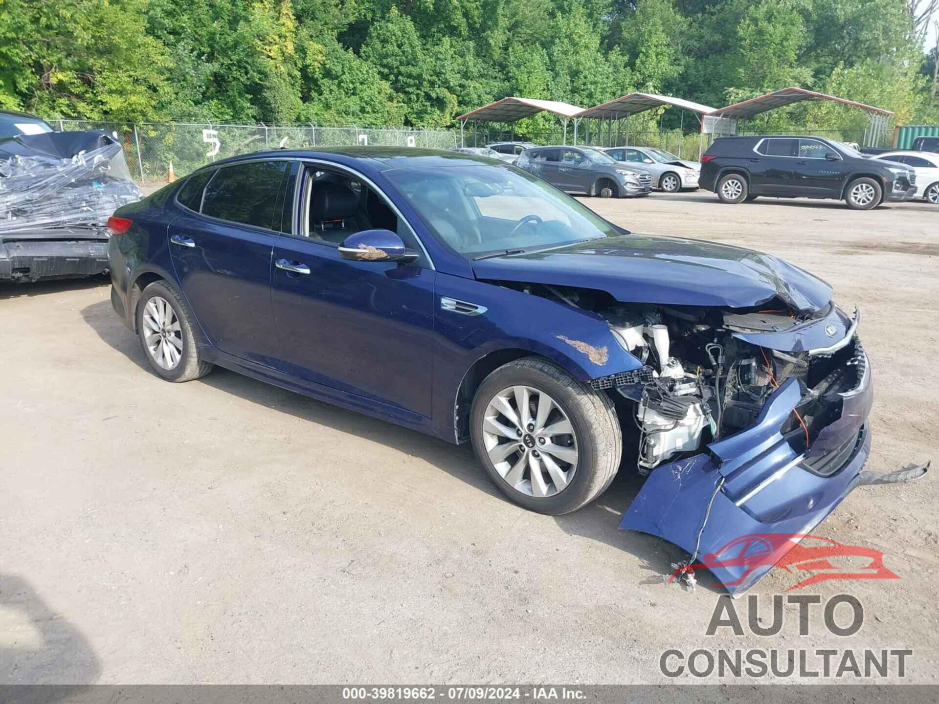 KIA OPTIMA 2018 - 5XXGU4L35JG191303