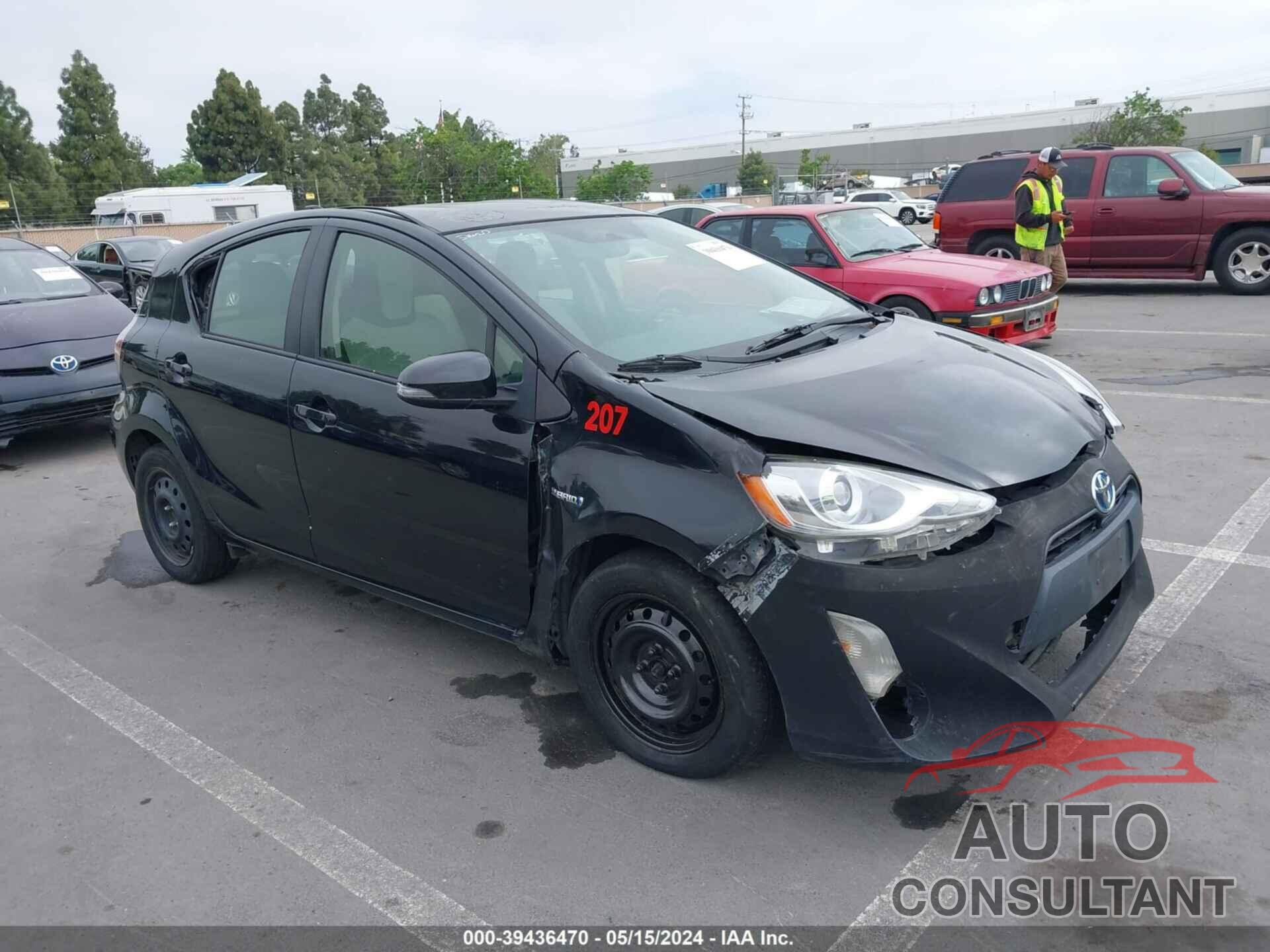 TOYOTA PRIUS C 2016 - JTDKDTB31G1133294