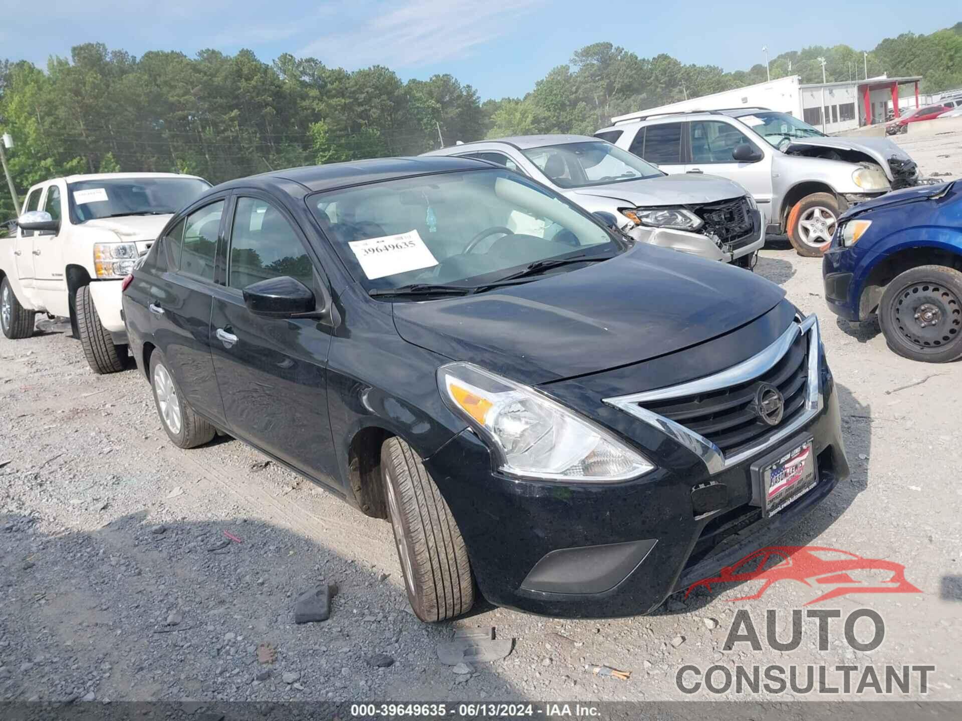 NISSAN VERSA 2019 - 3N1CN7AP1KL850599